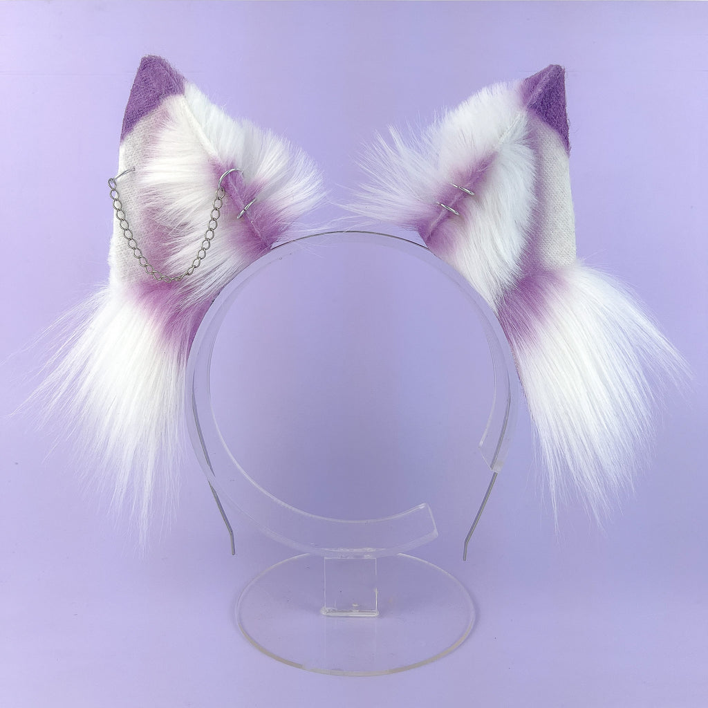 Orelhas Raposa Lilac - pelúcia importada