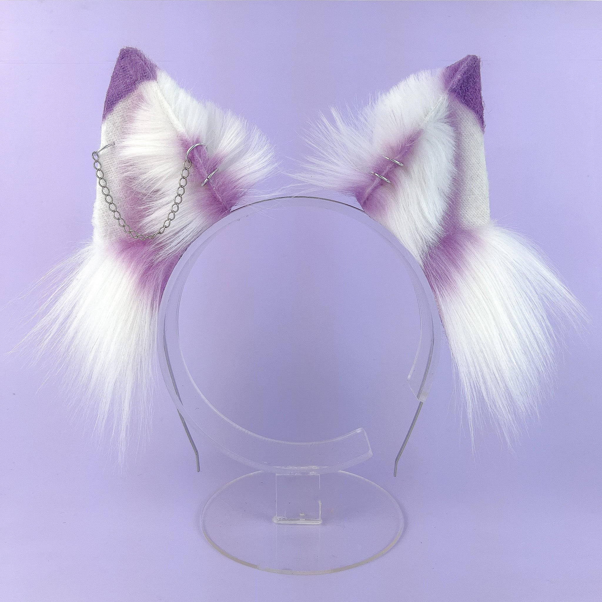 Orelhas Raposa Lilac - pelúcia importada