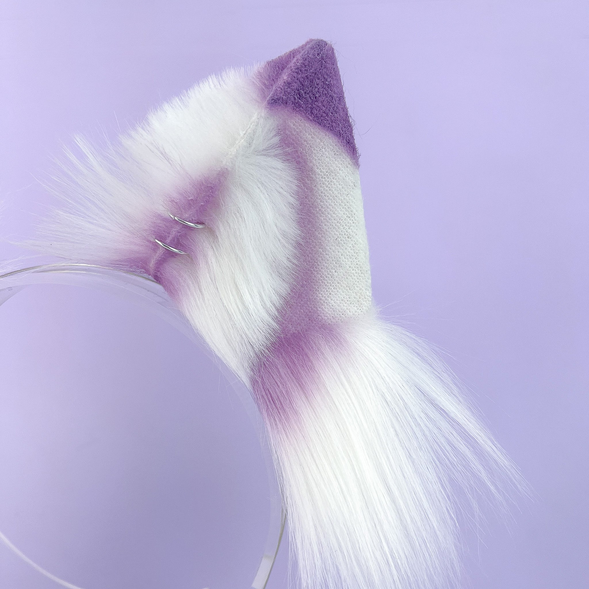 Orelhas Raposa Lilac - pelúcia importada