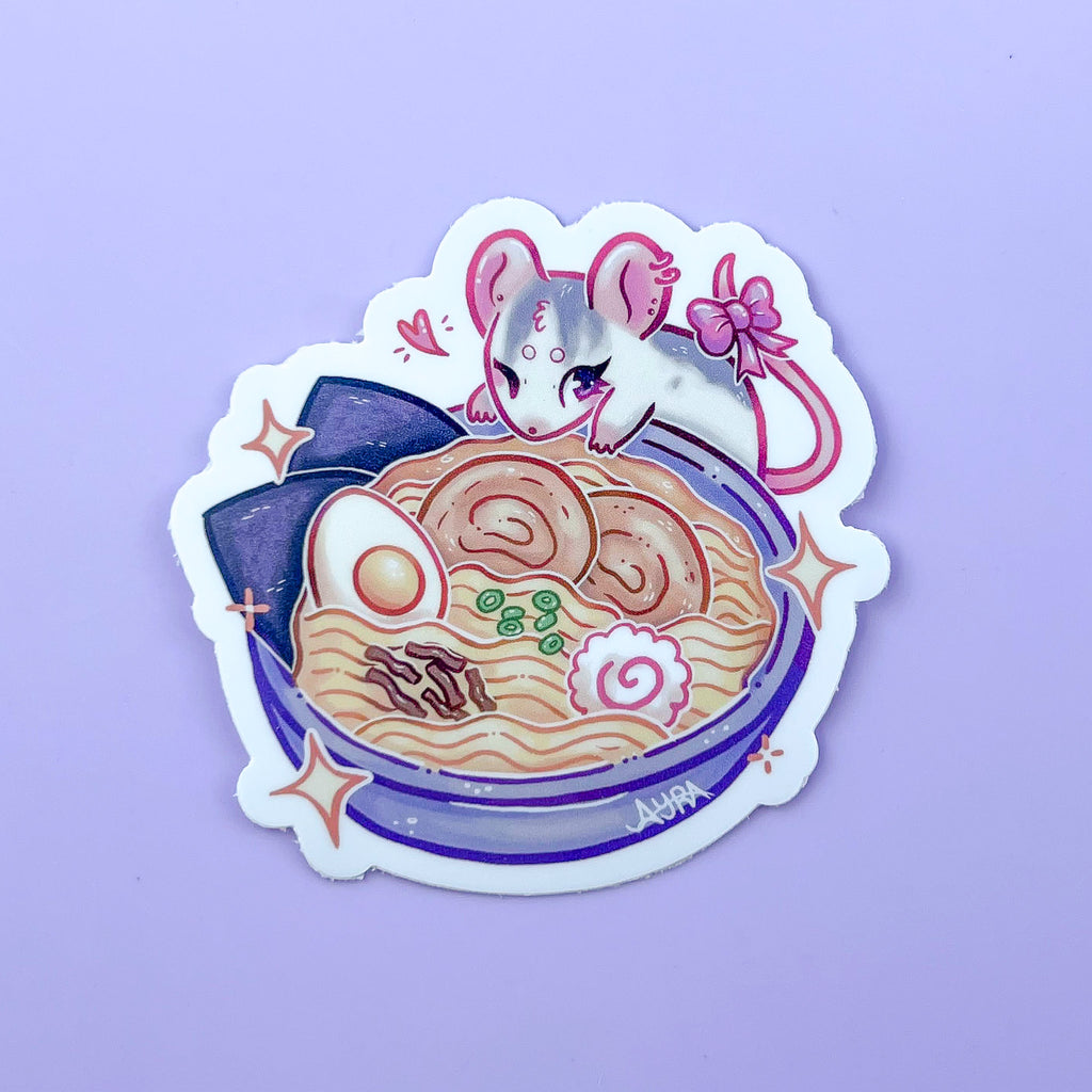 Adesivos Ratinhos + Comidas japonesas