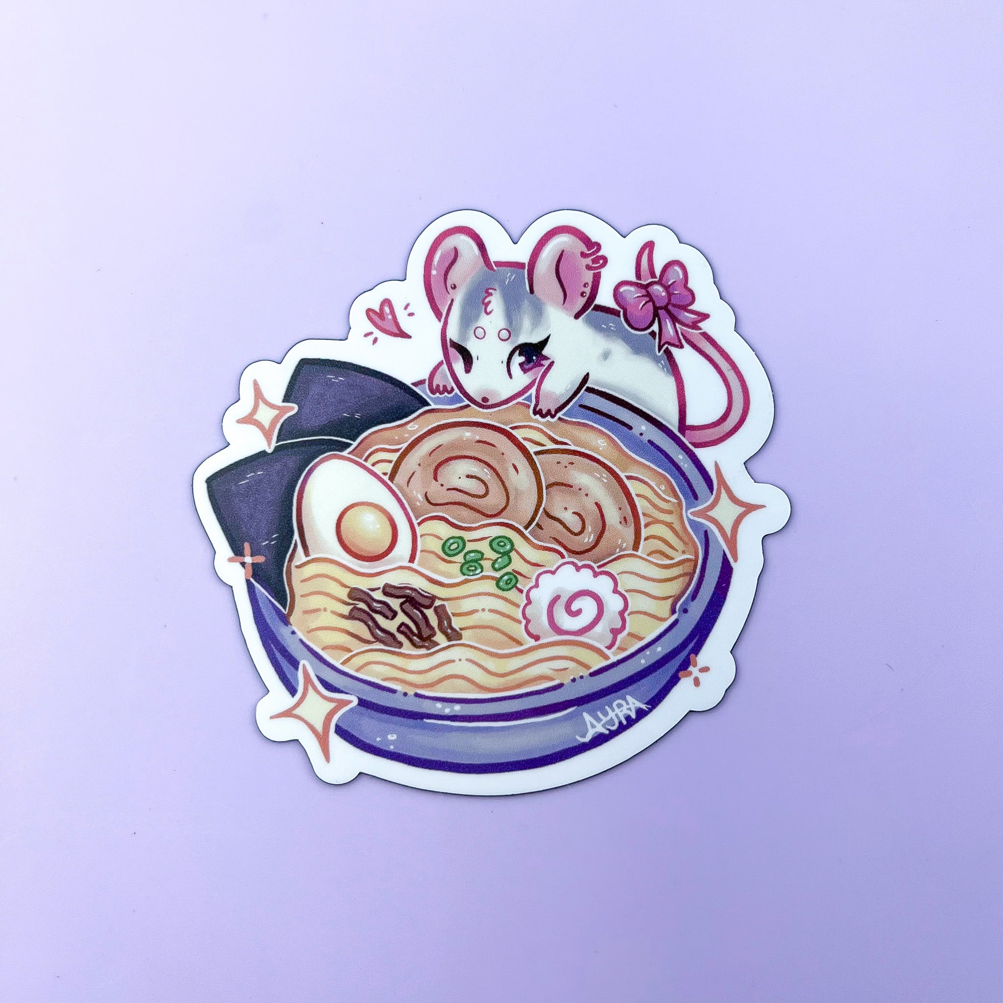 Ímãs Ratinhos + Comidas japonesas