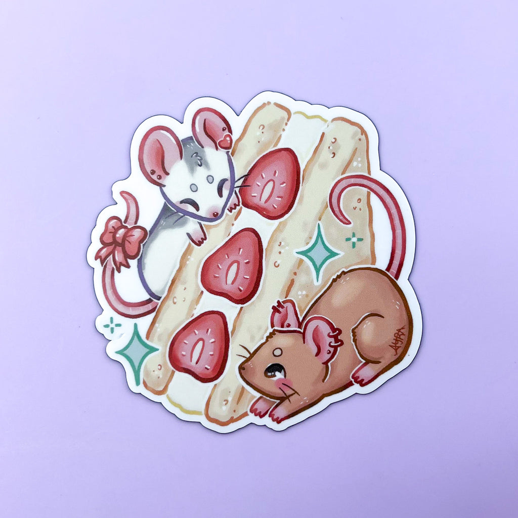 Ímãs Ratinhos + Comidas japonesas