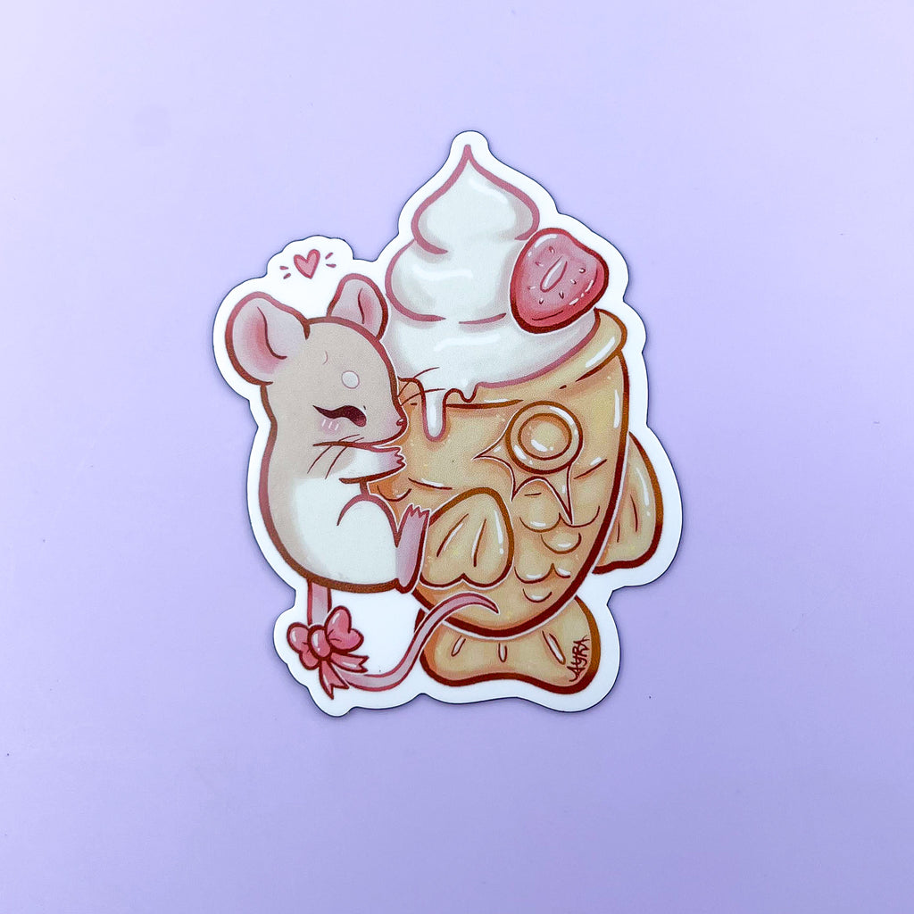 Ímãs Ratinhos + Comidas japonesas