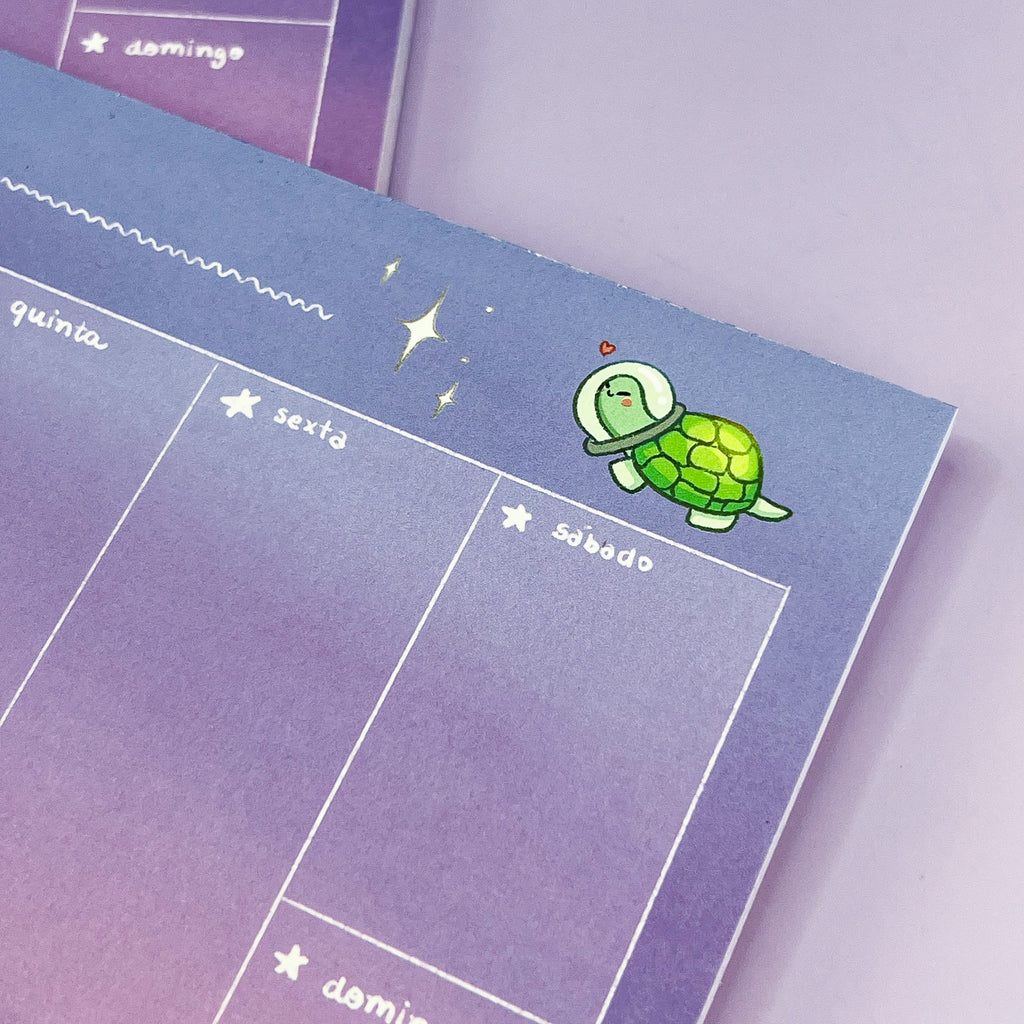 Planner Semanal Alien Pets