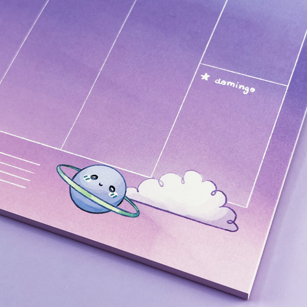 Planner Semanal Alien Pets