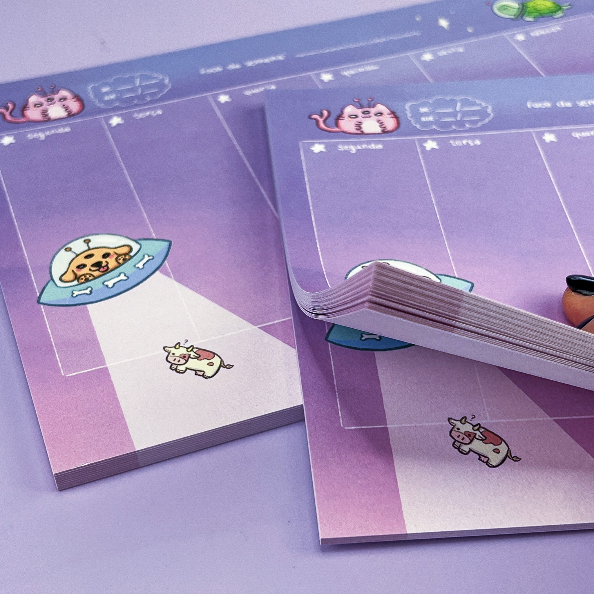 Planner Semanal Alien Pets