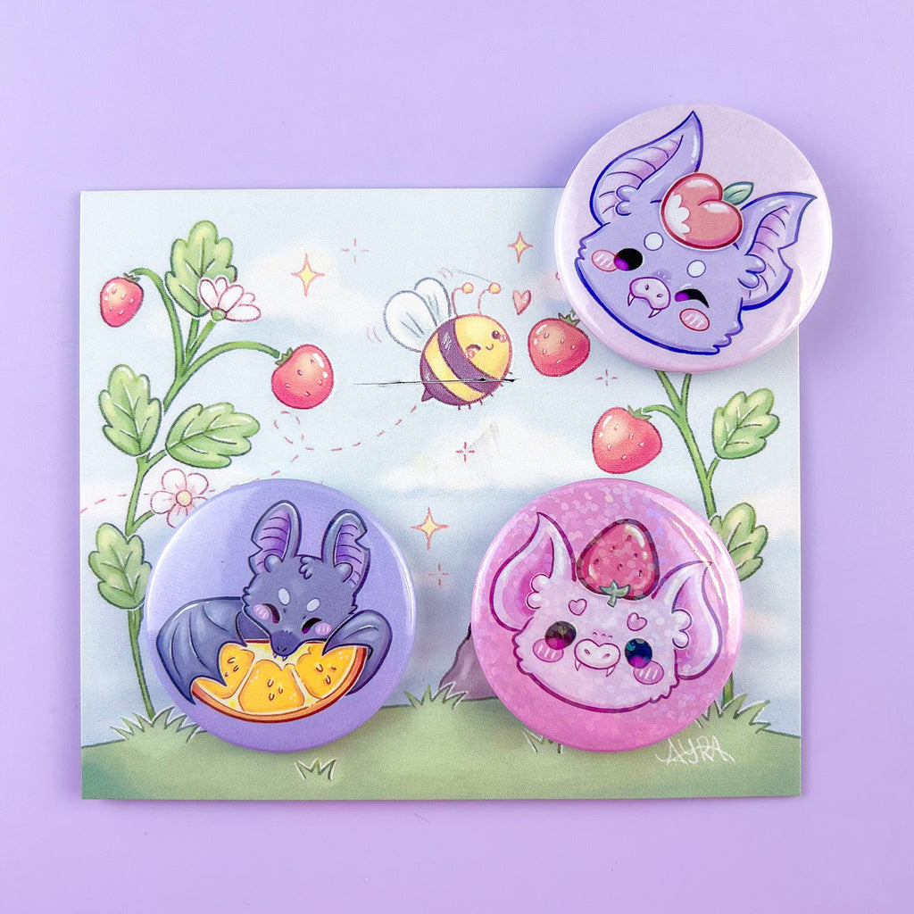 Buttons Mascotes + Florestinha