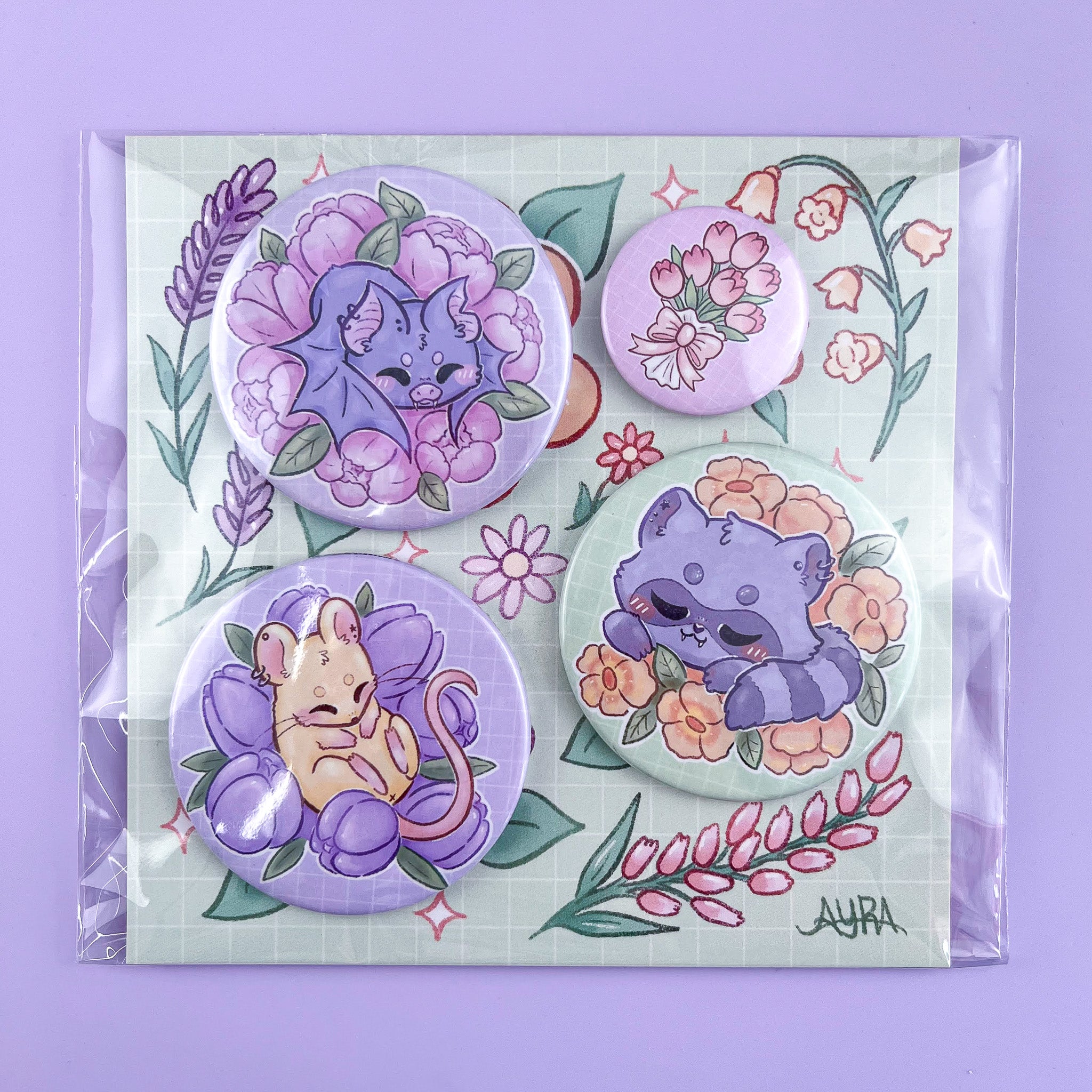 Buttons SugarBloom