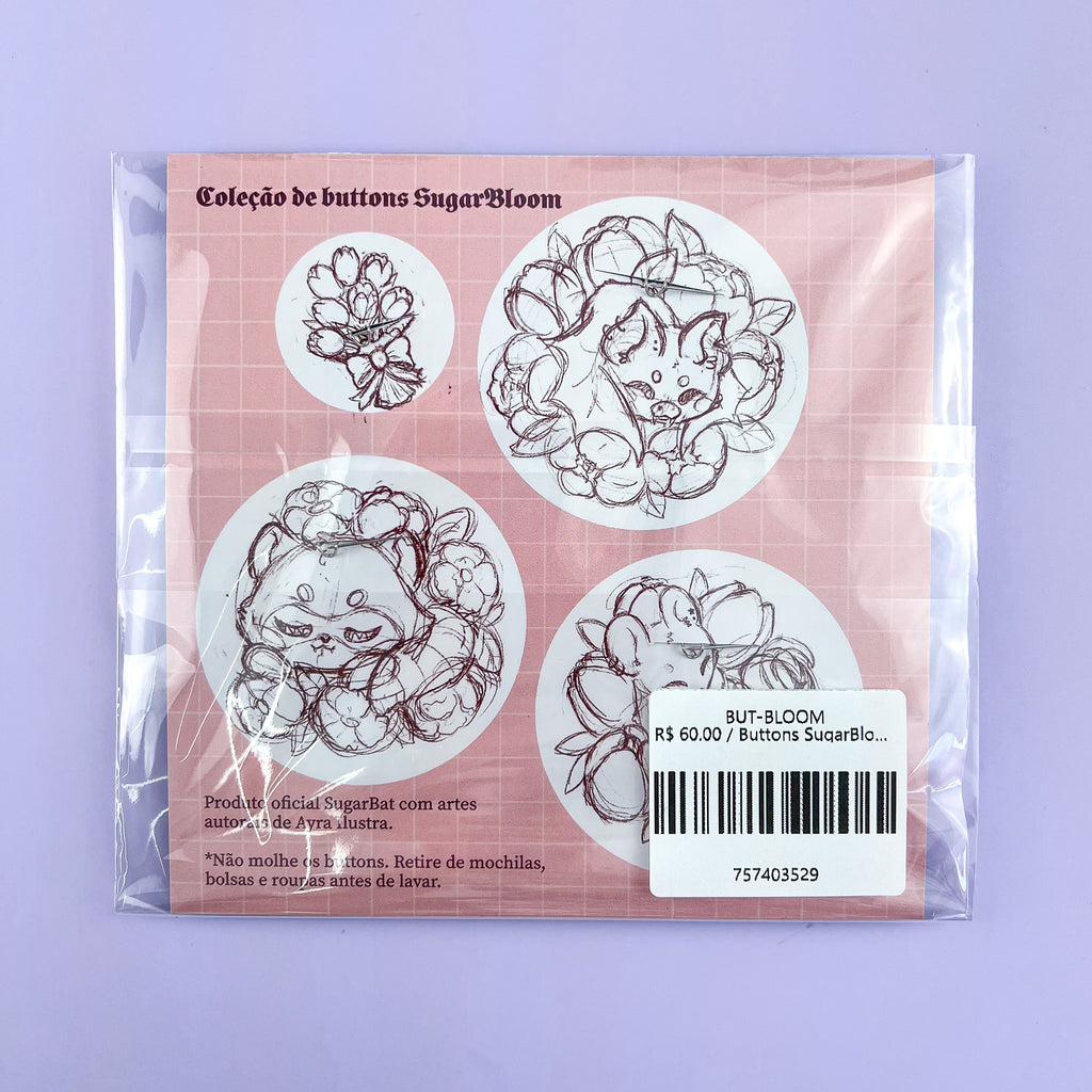 Buttons SugarBloom