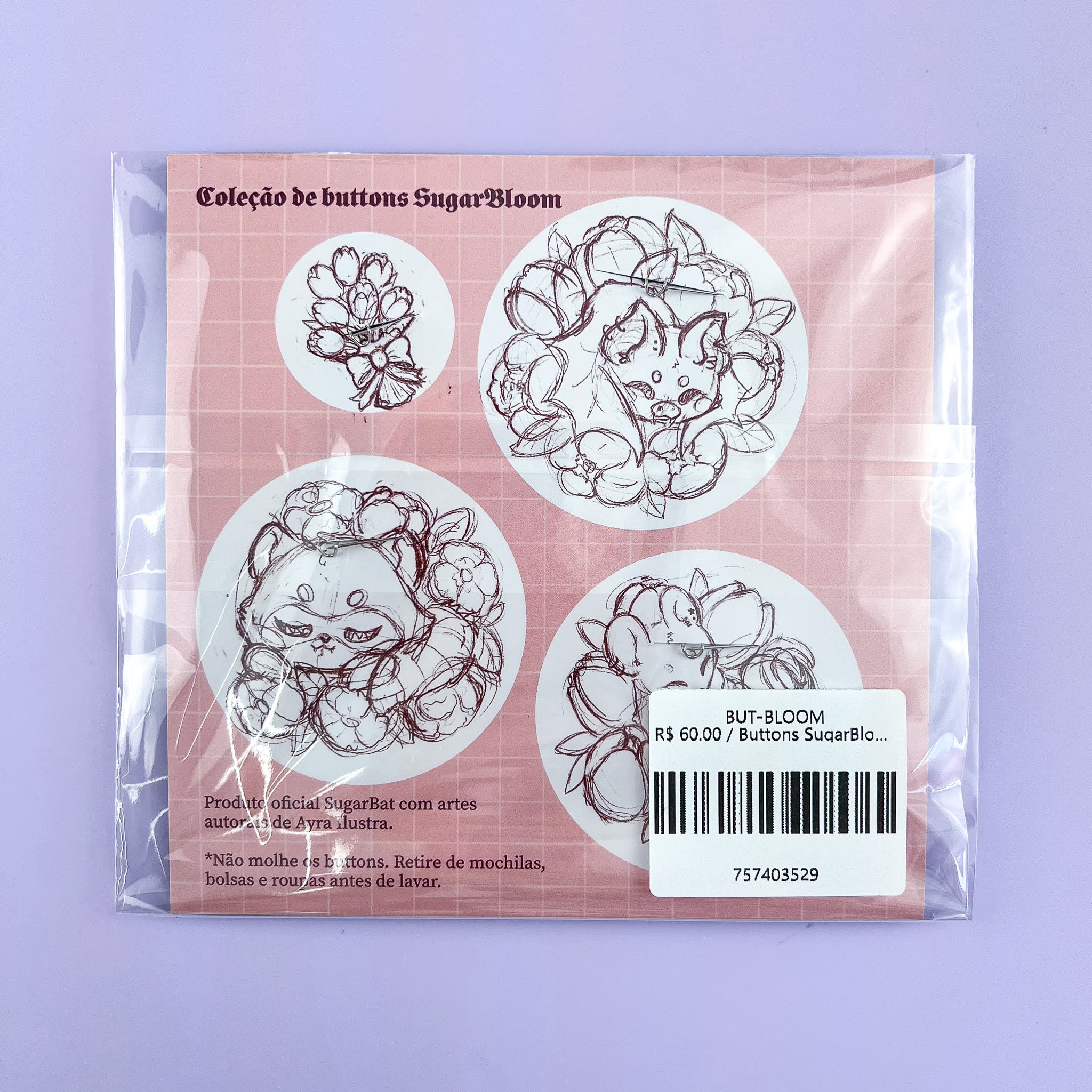 Buttons SugarBloom