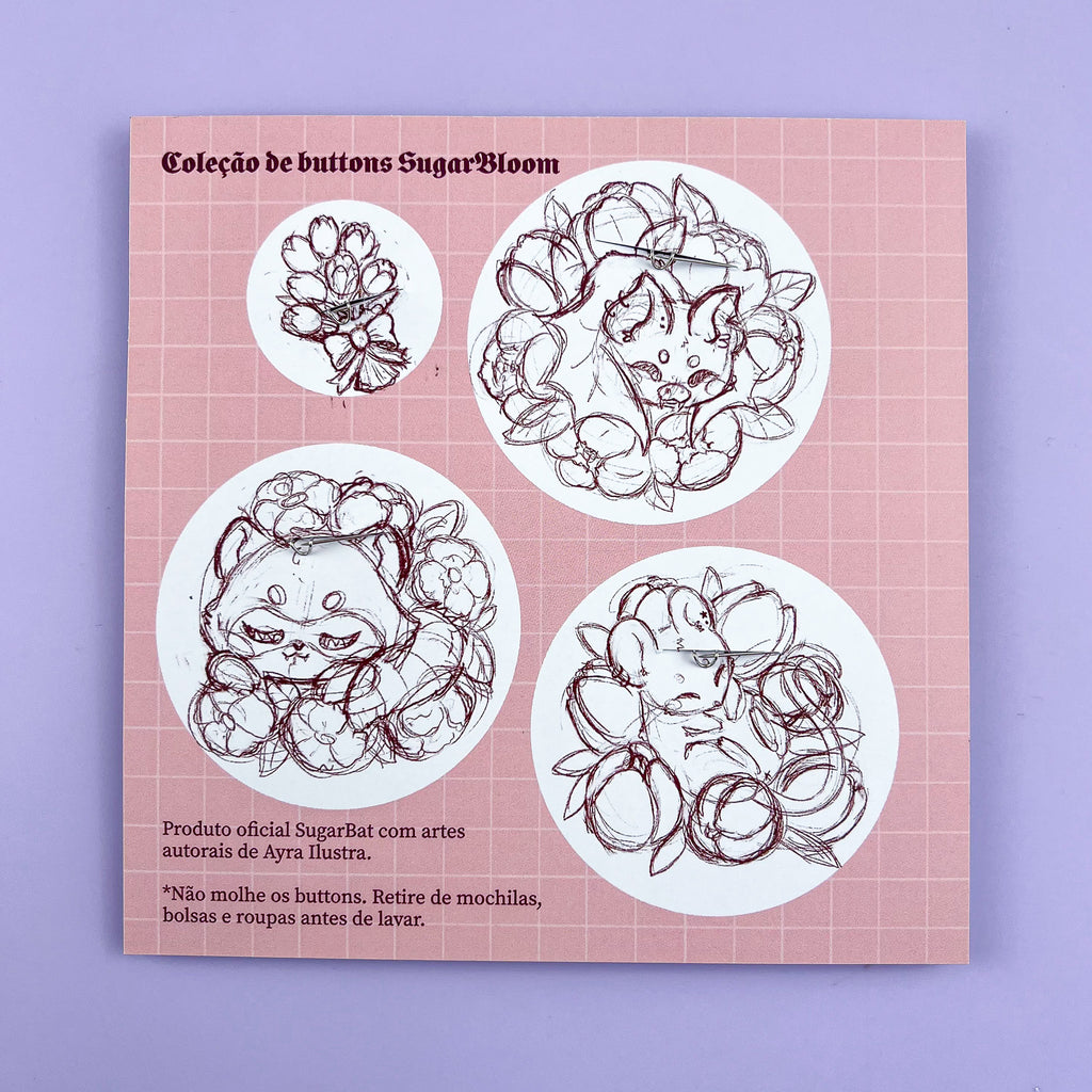 Buttons SugarBloom