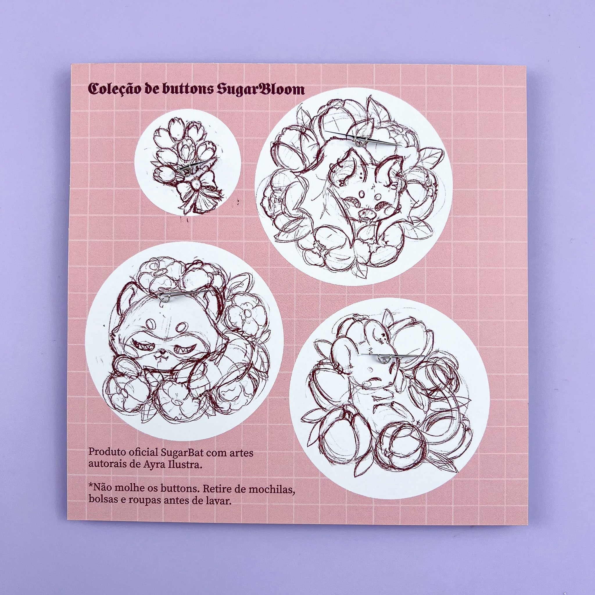 Buttons SugarBloom