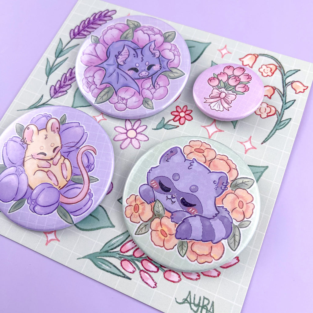 Buttons SugarBloom