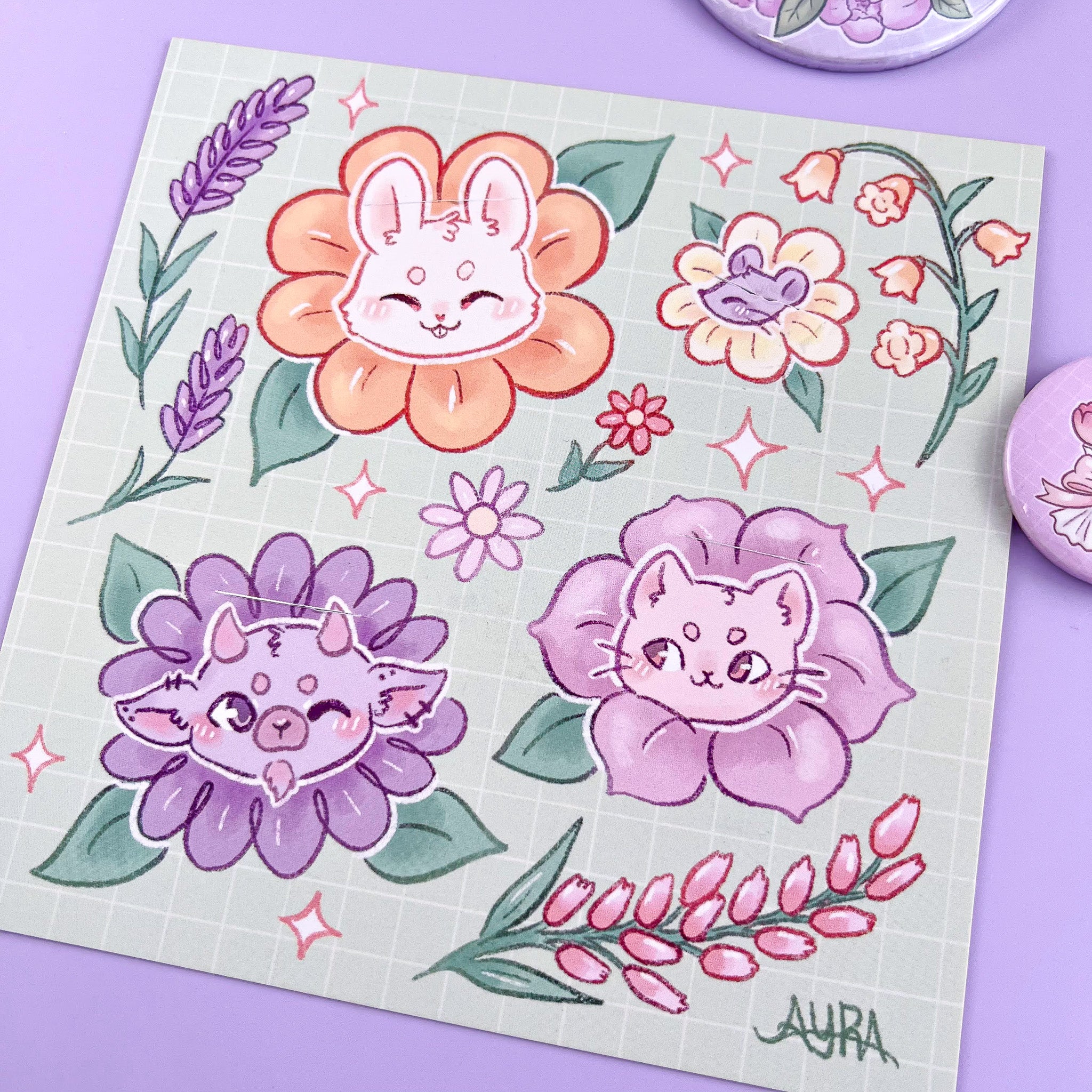 Buttons SugarBloom