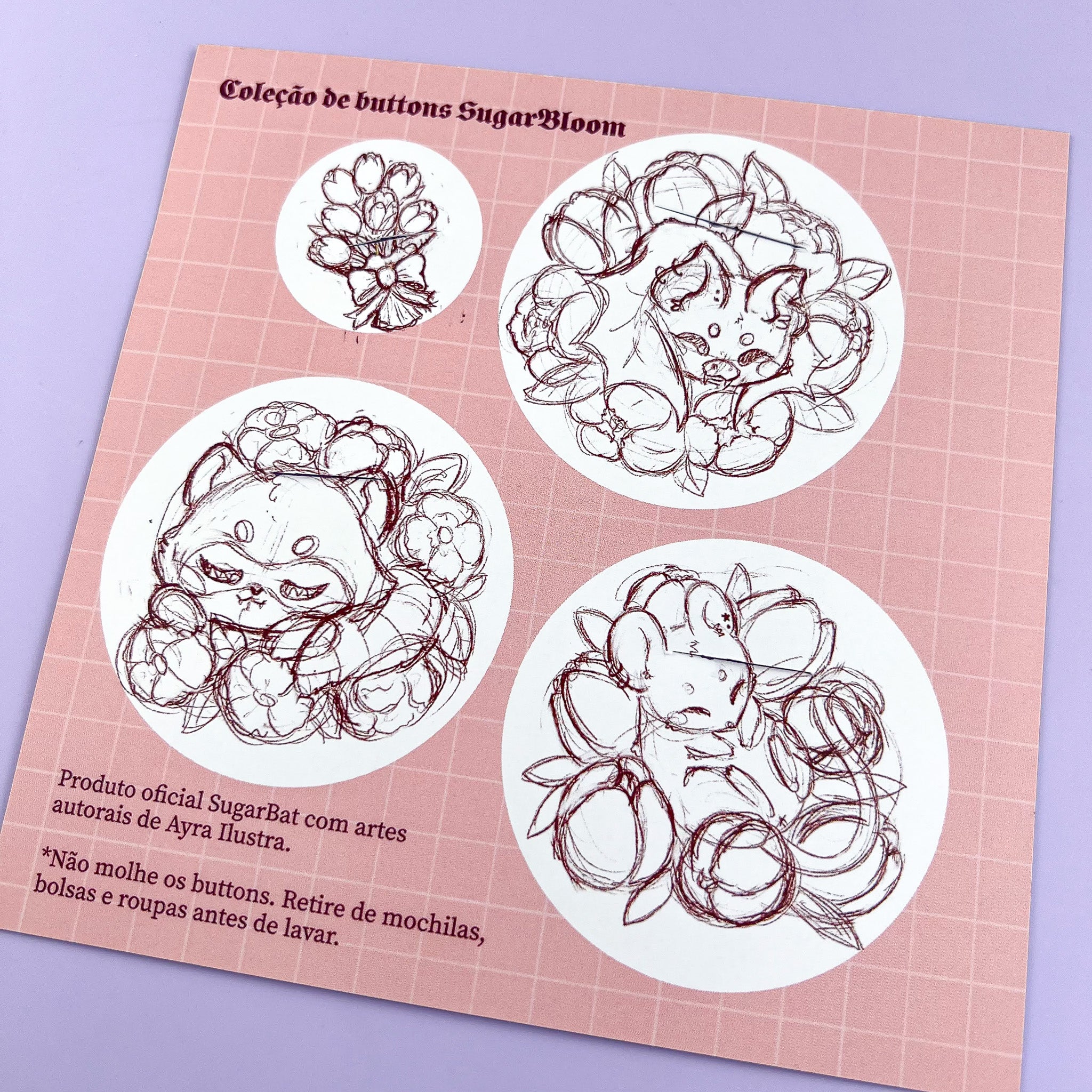 Buttons SugarBloom