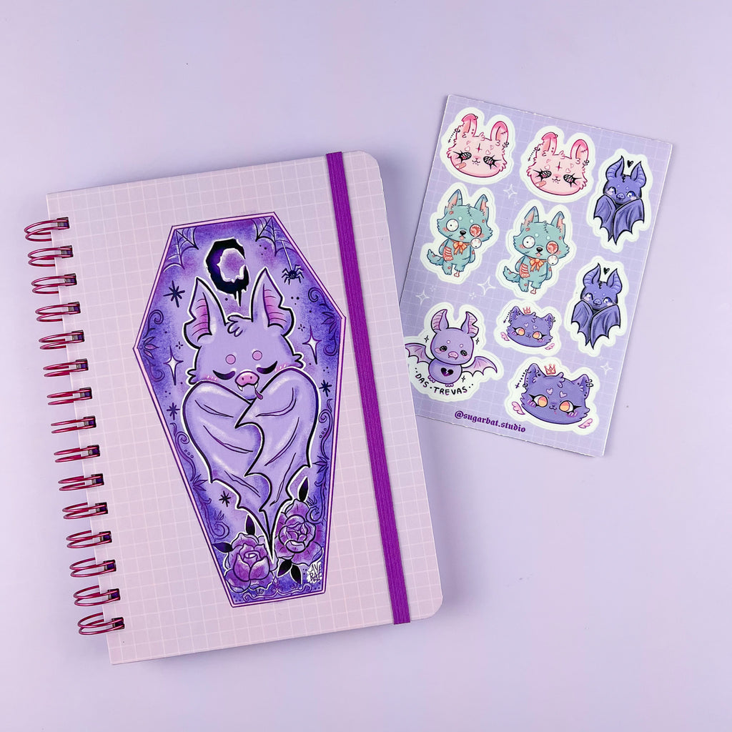 Stickerbook Morceguito
