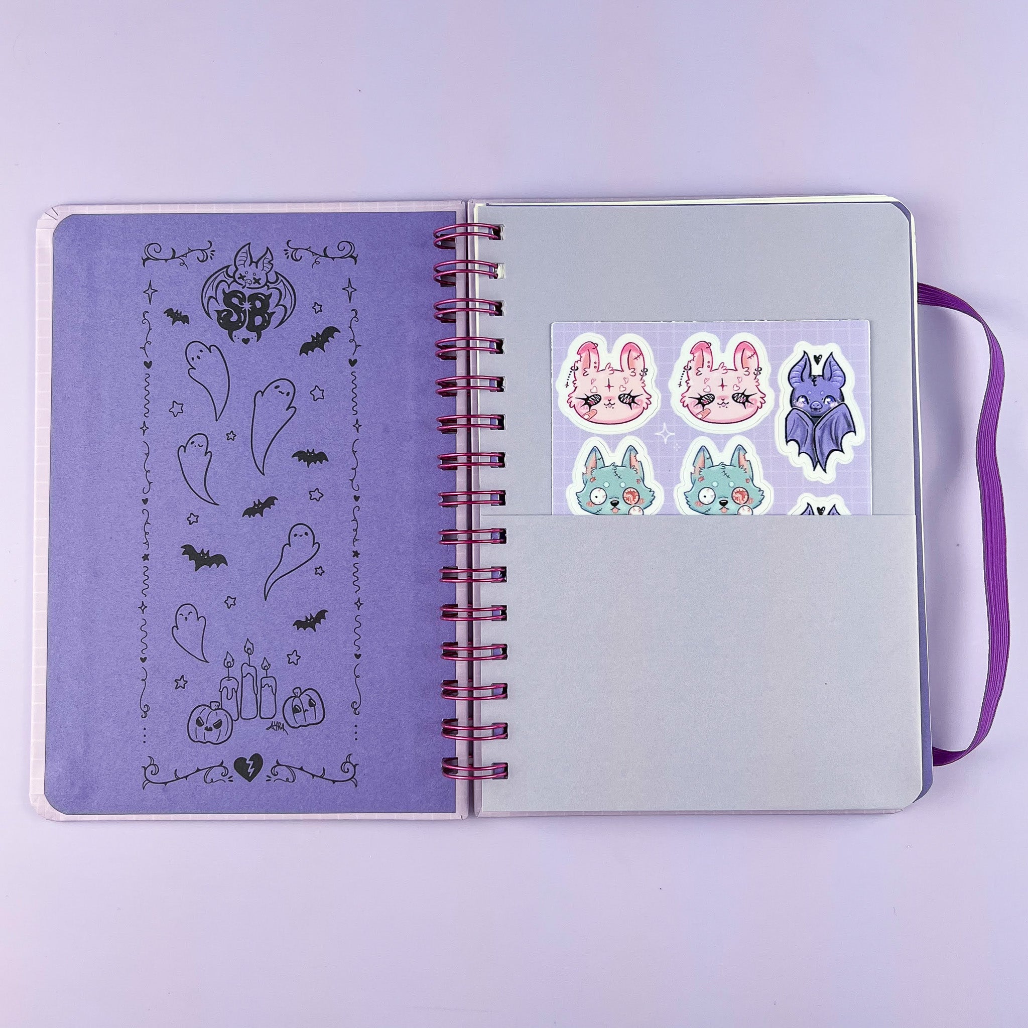 Stickerbook Morceguito