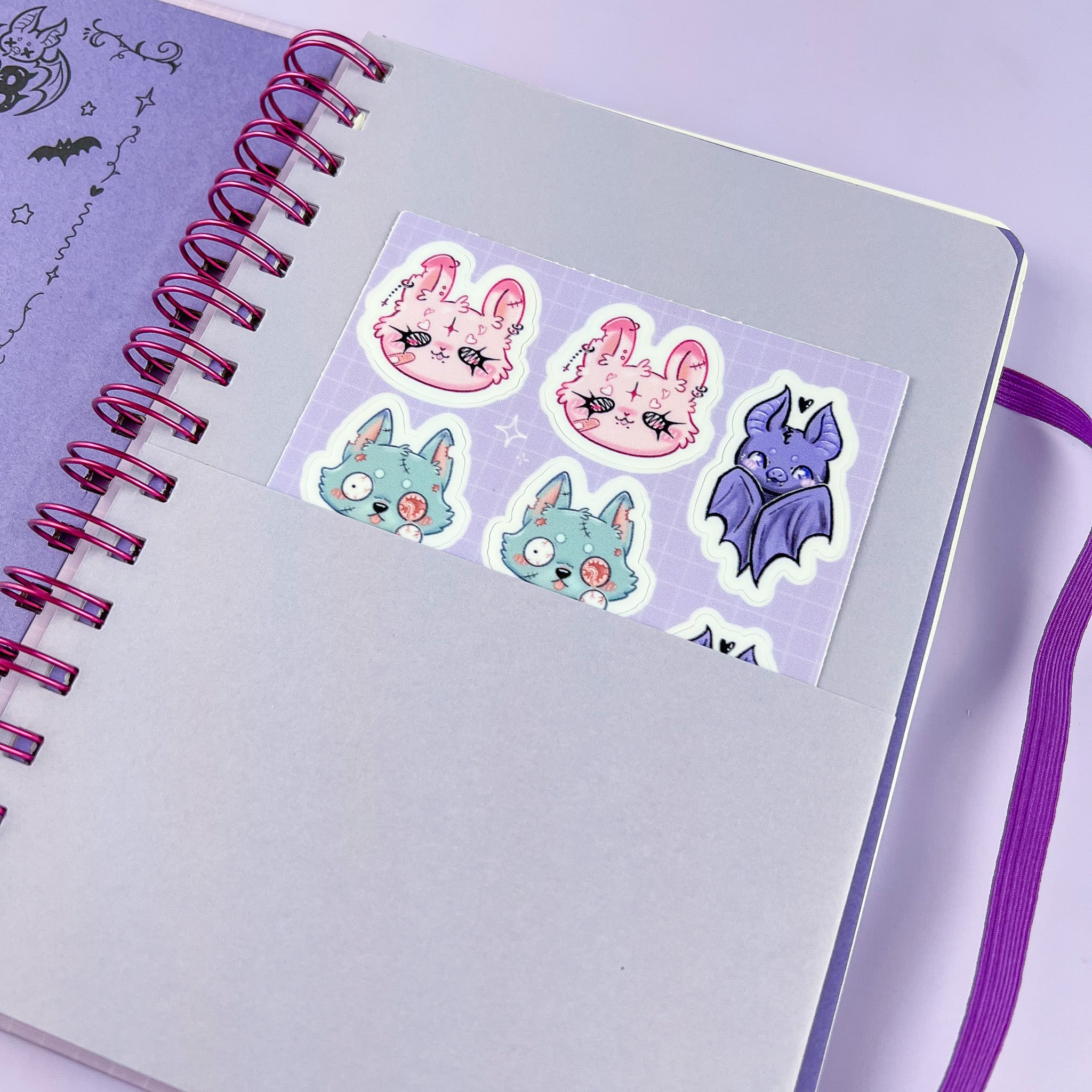 Stickerbook Morceguito