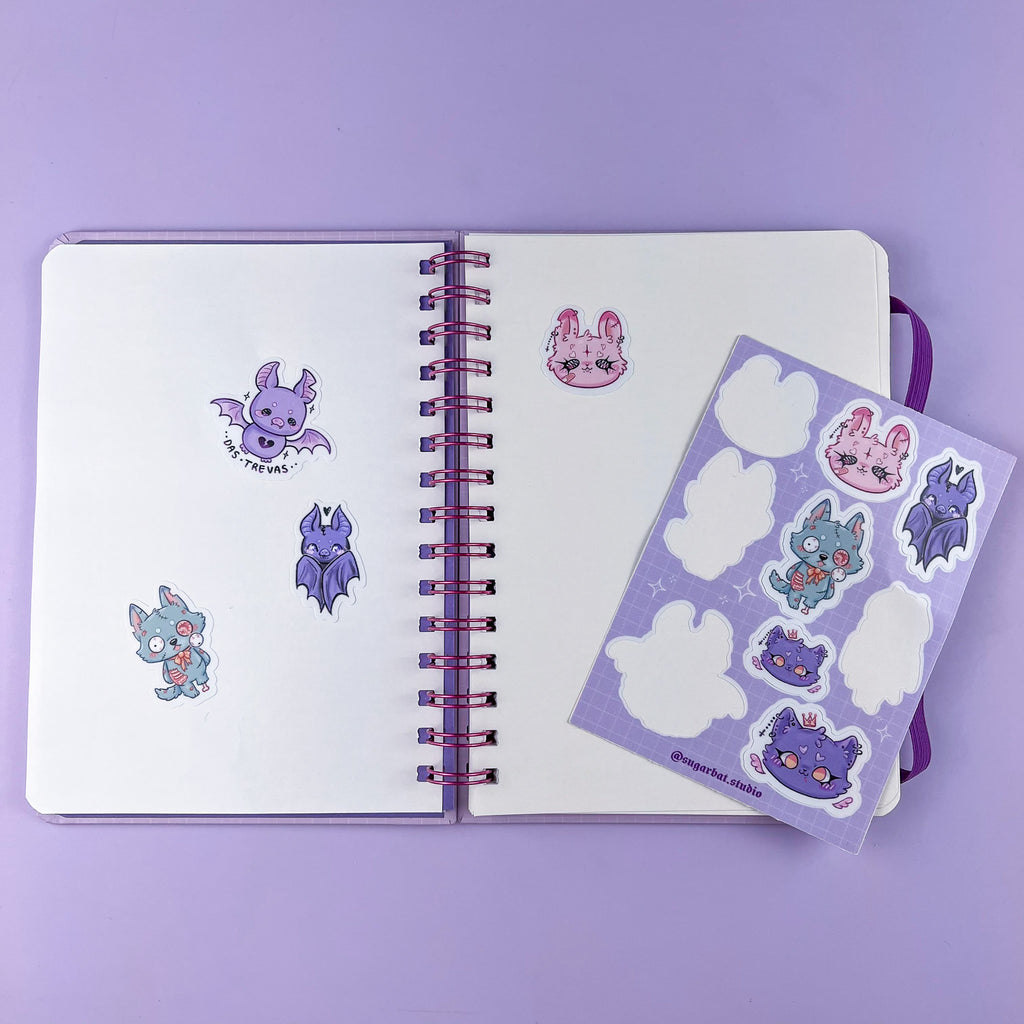 Stickerbook Morceguito