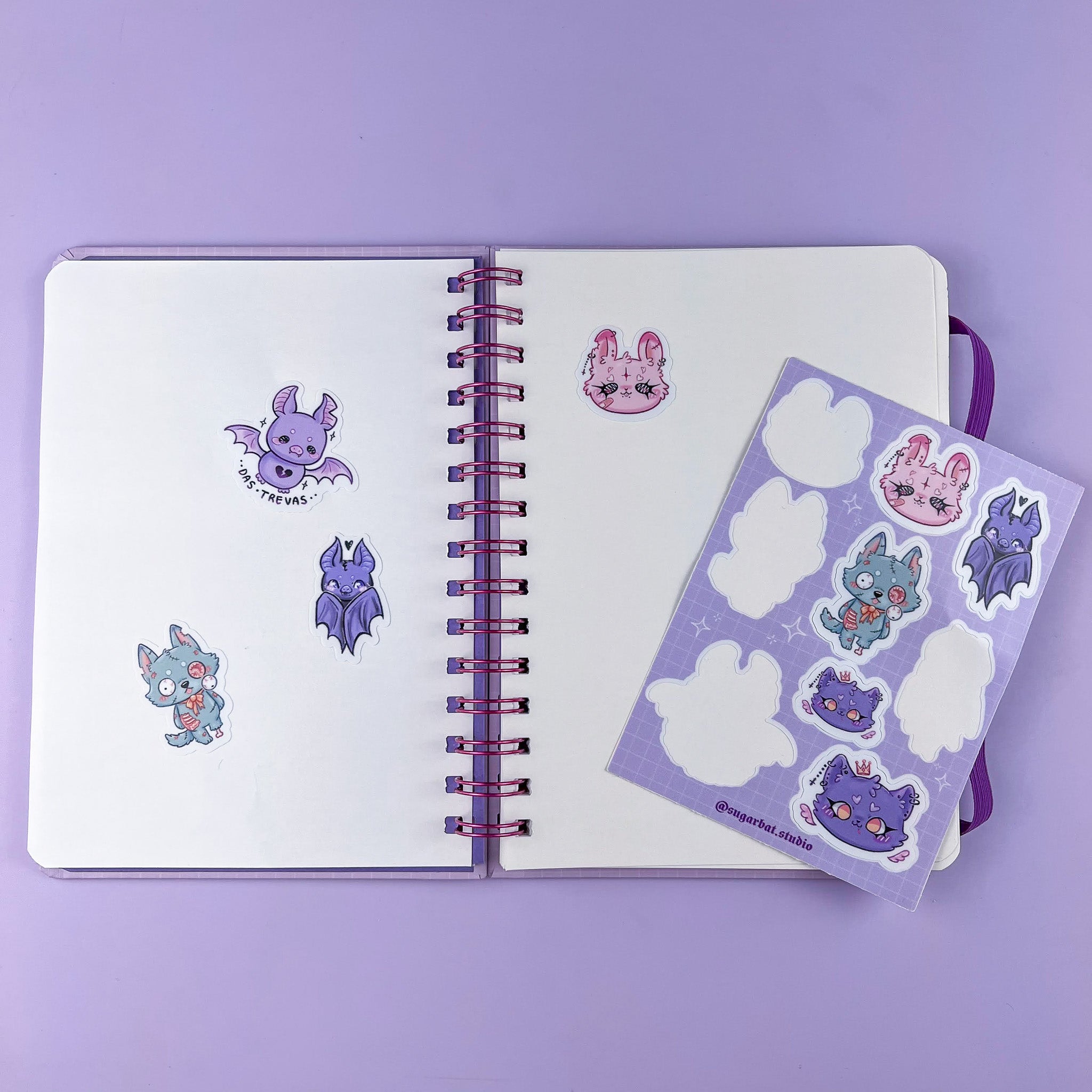 Stickerbook Morceguito