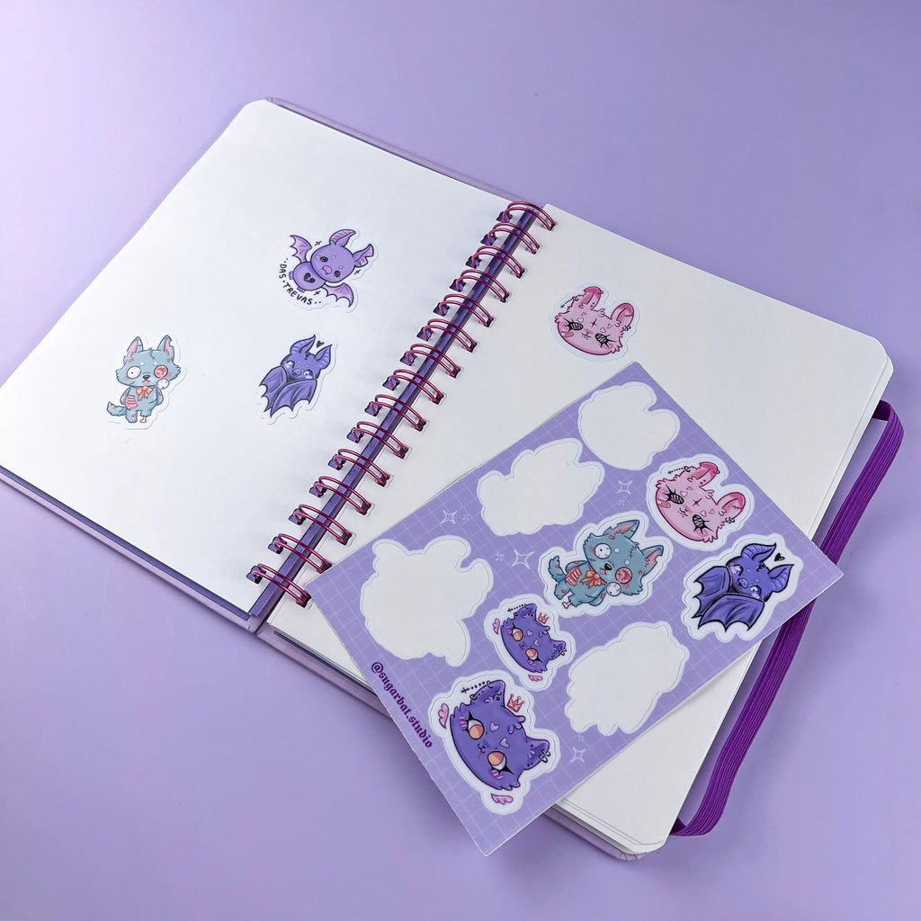 Stickerbook Morceguito