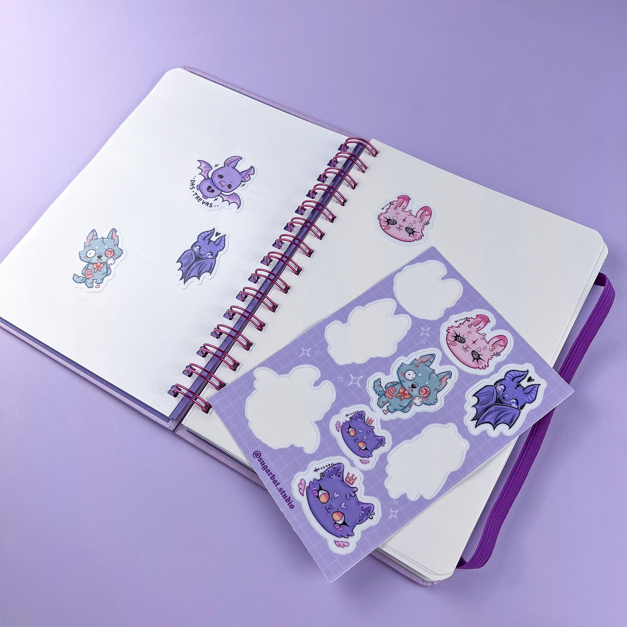 Stickerbook Morceguito