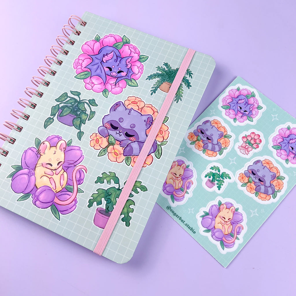 Stickerbook SugarBloom
