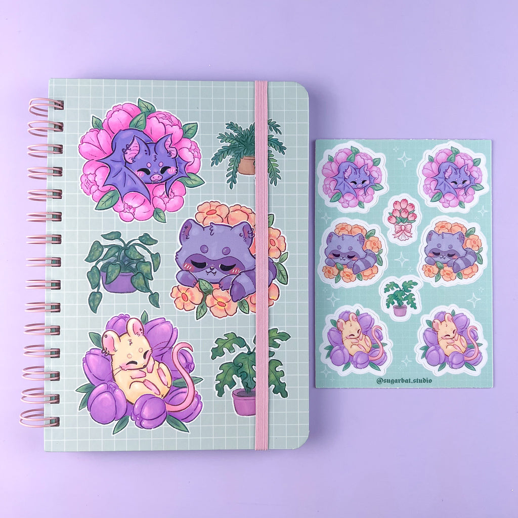 Stickerbook SugarBloom