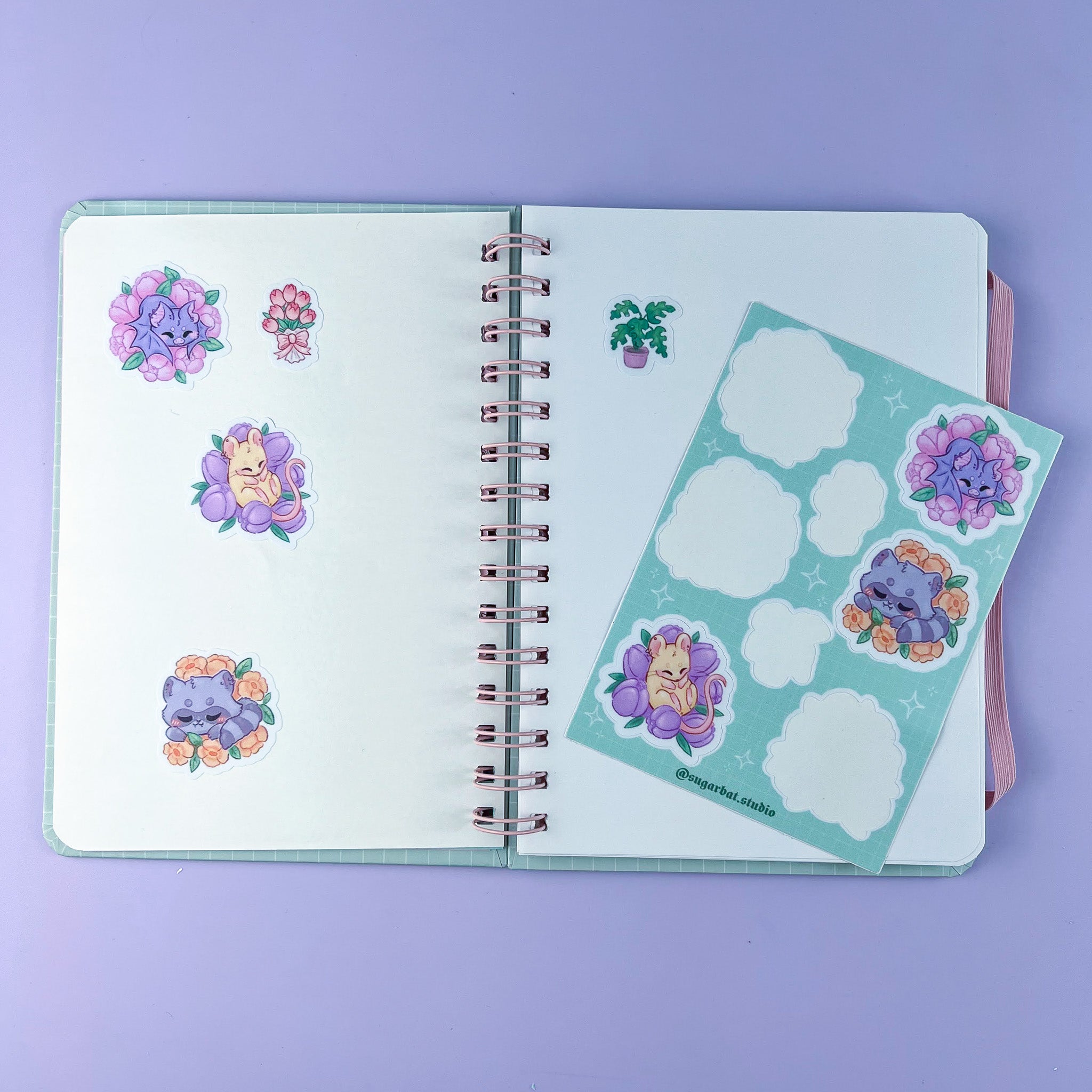 Stickerbook SugarBloom