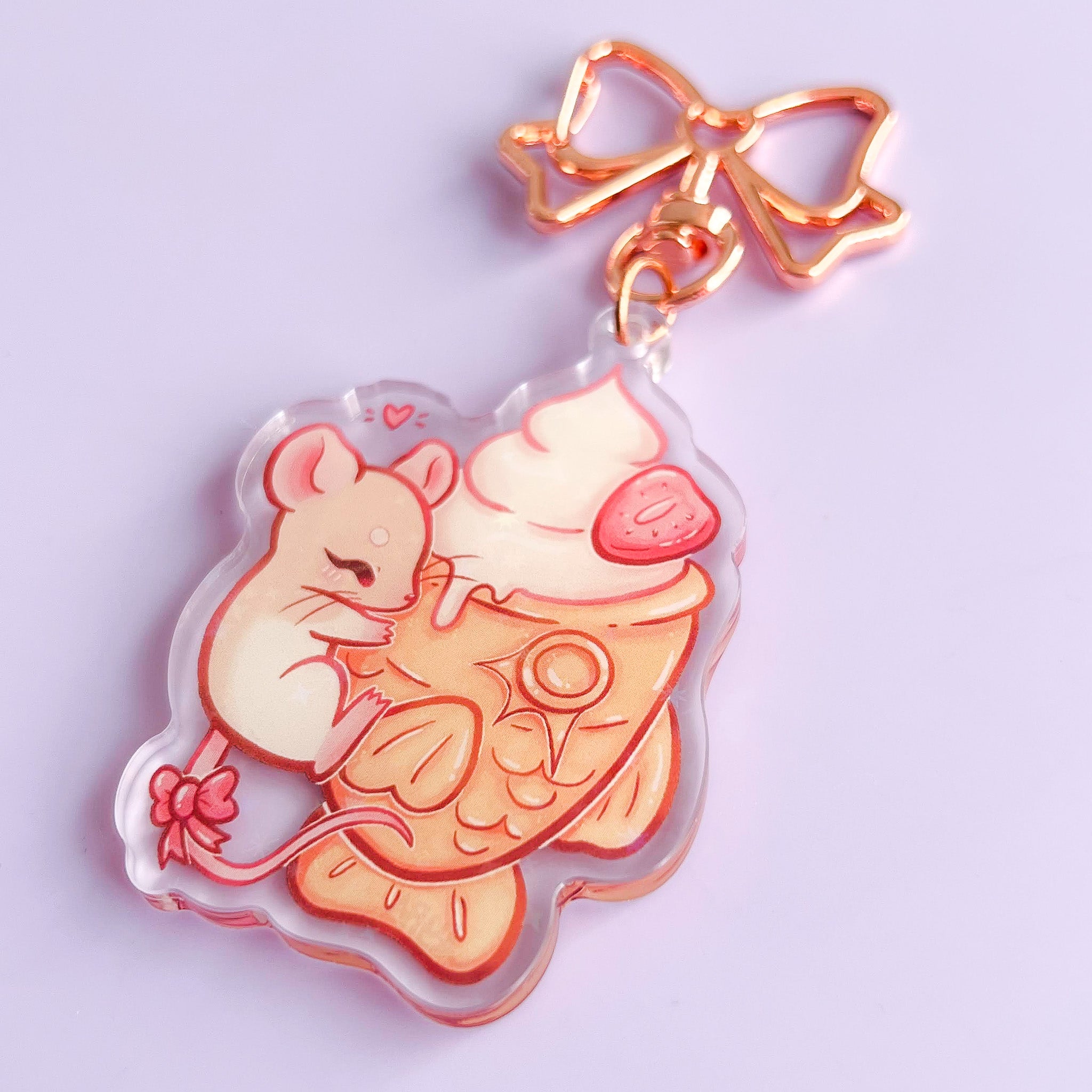 Chaveiro Taiyaki-rat