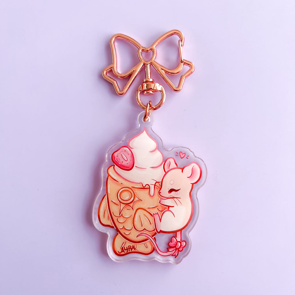 Chaveiro Taiyaki-rat