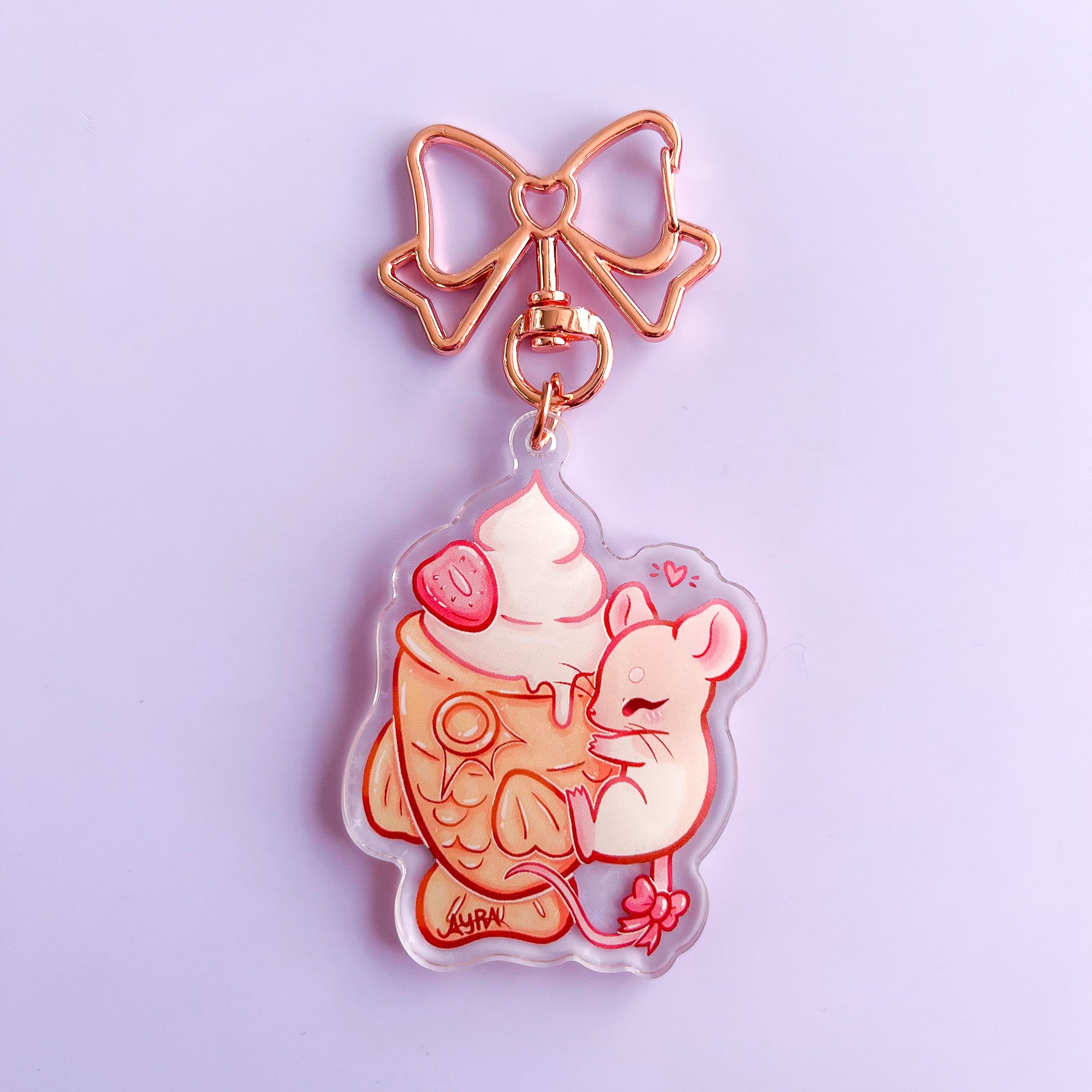 Chaveiro Taiyaki-rat