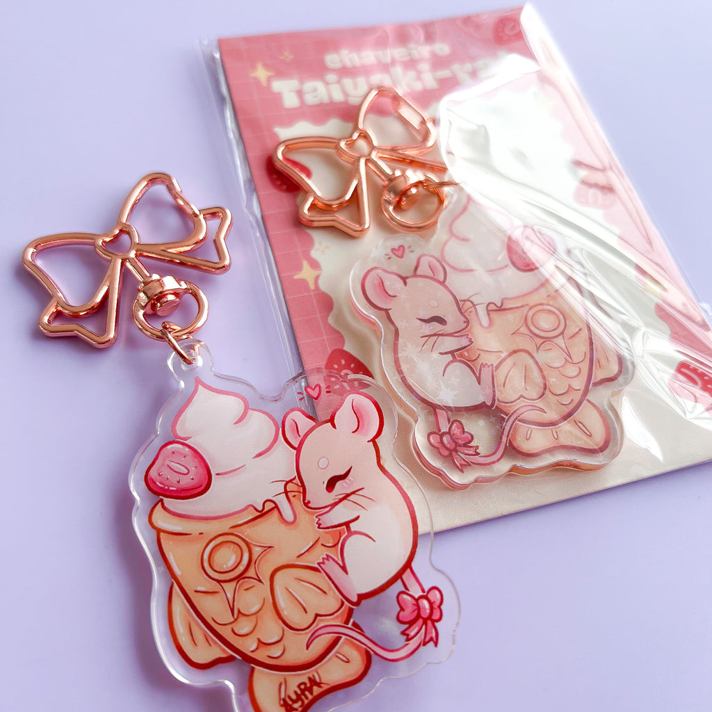 Chaveiro Taiyaki-rat