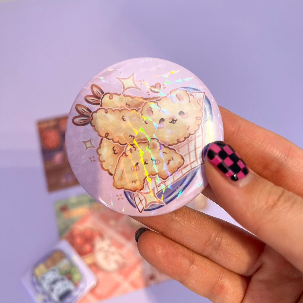 Buttons gigantes Ramen Shop + Picnic Rats