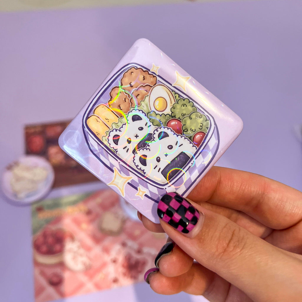 Buttons gigantes Ramen Shop + Picnic Rats