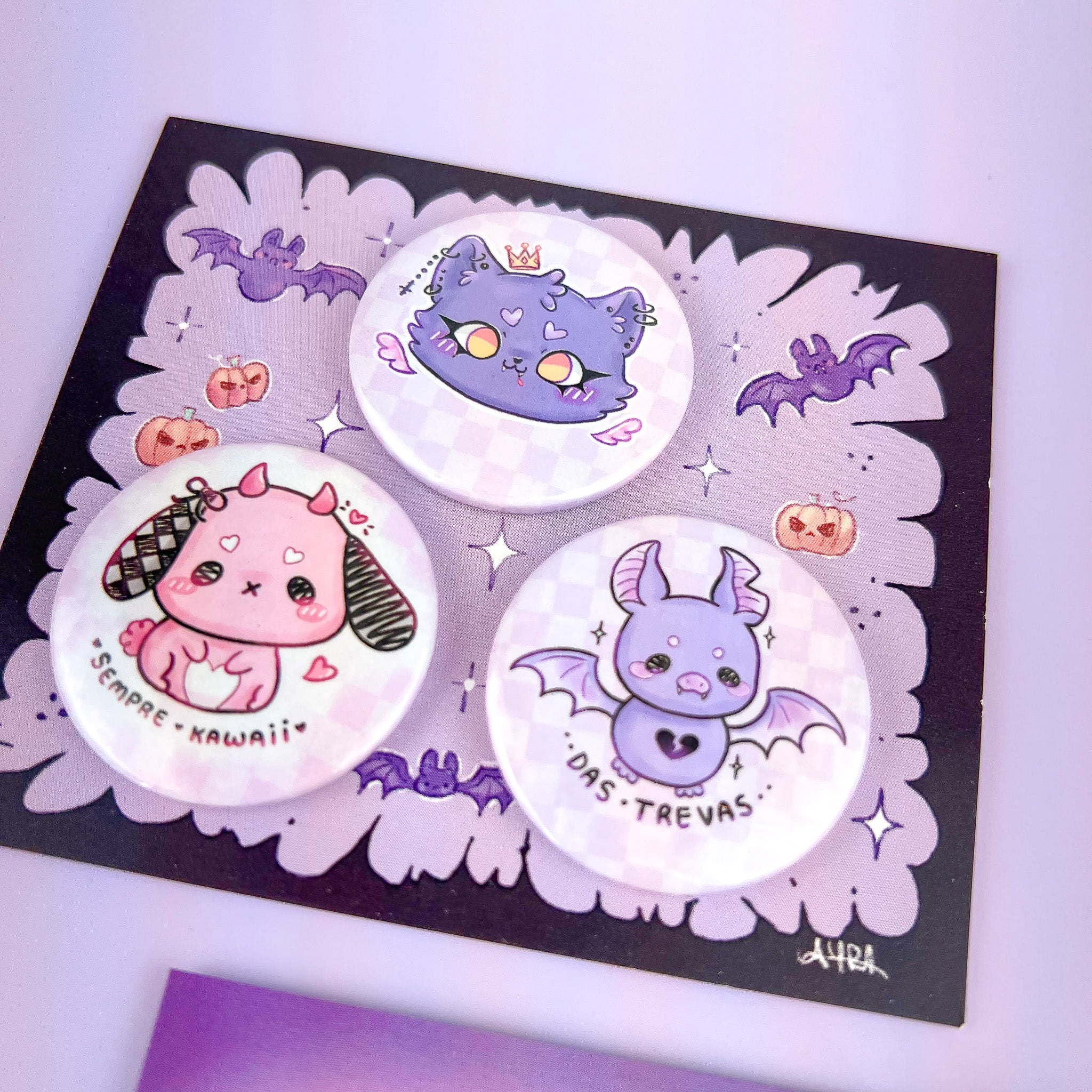 Buttons Dark + Spooky