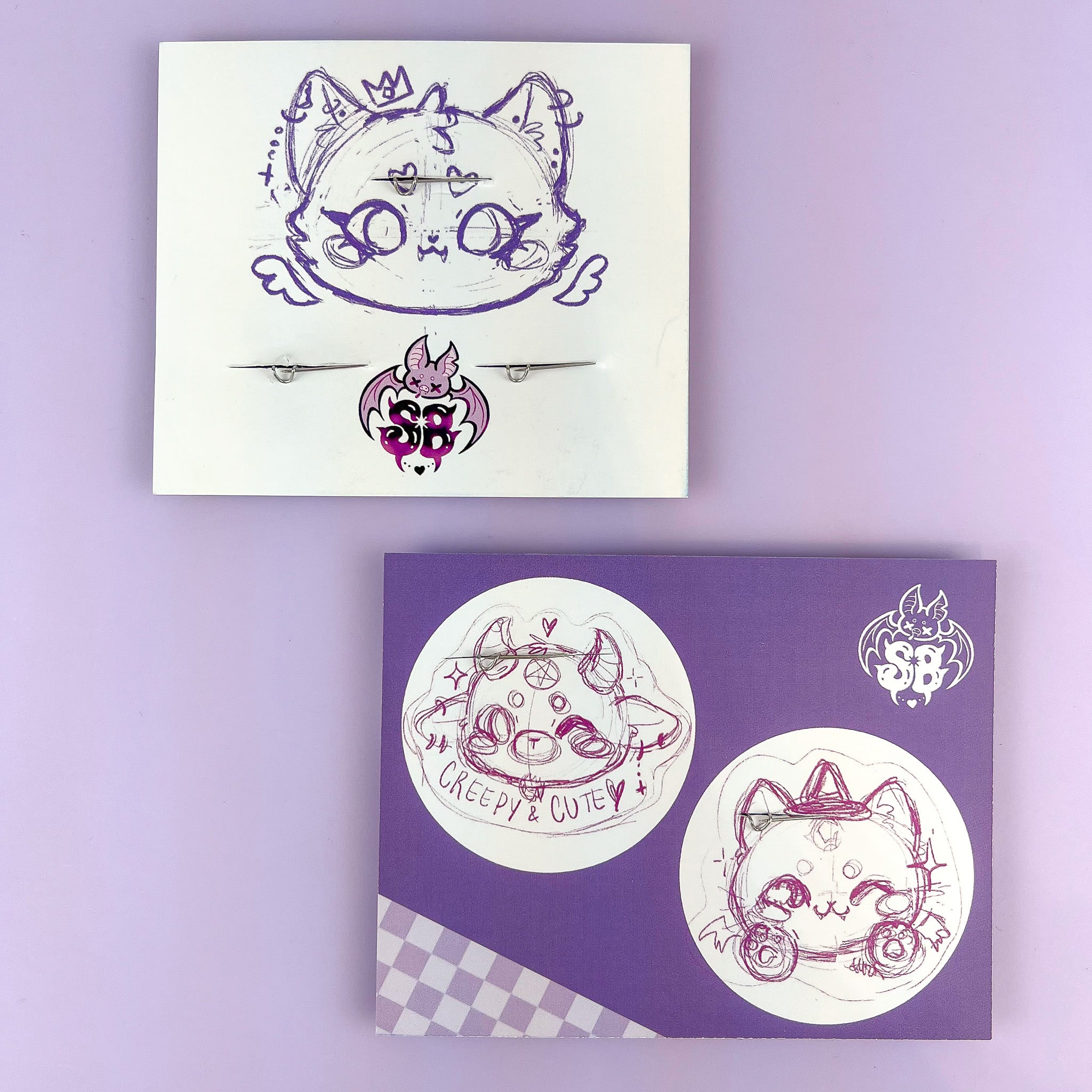 Buttons Dark + Spooky