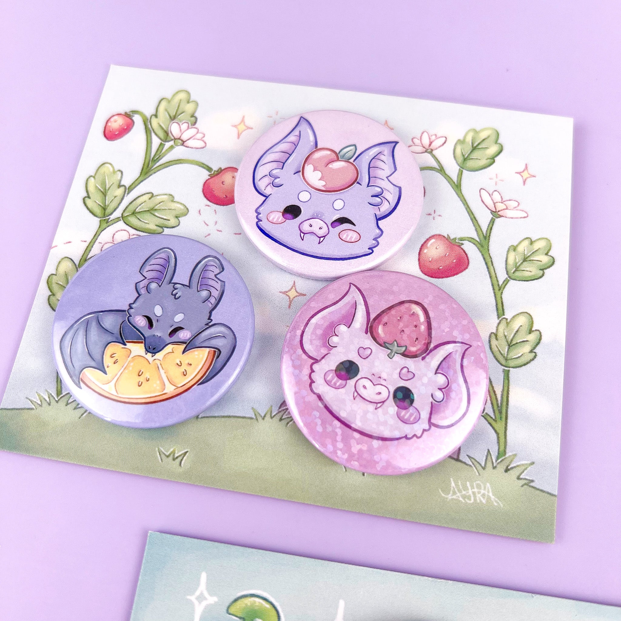 Buttons Mascotes + Florestinha