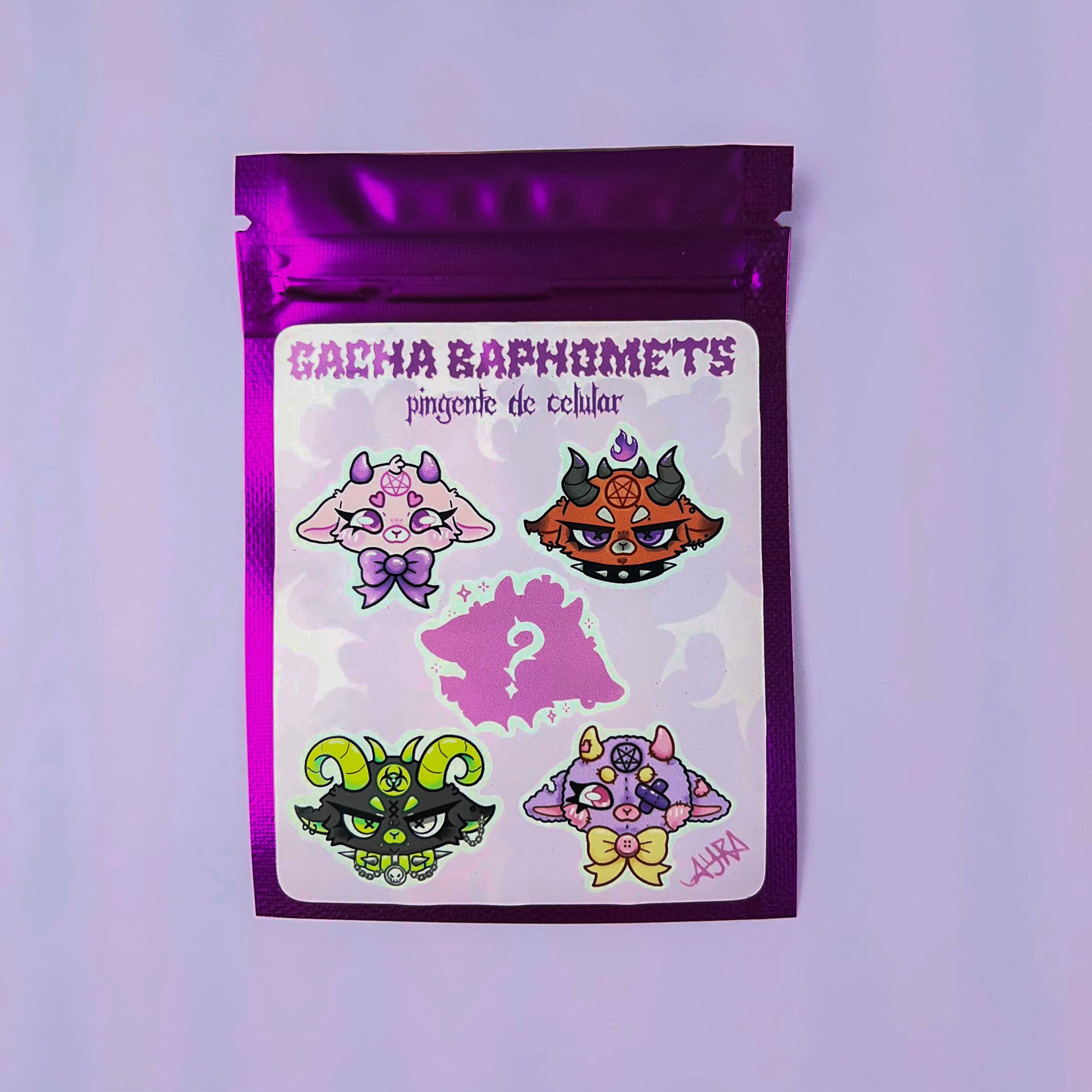 Pingentes de celular Baphomet Surpresa