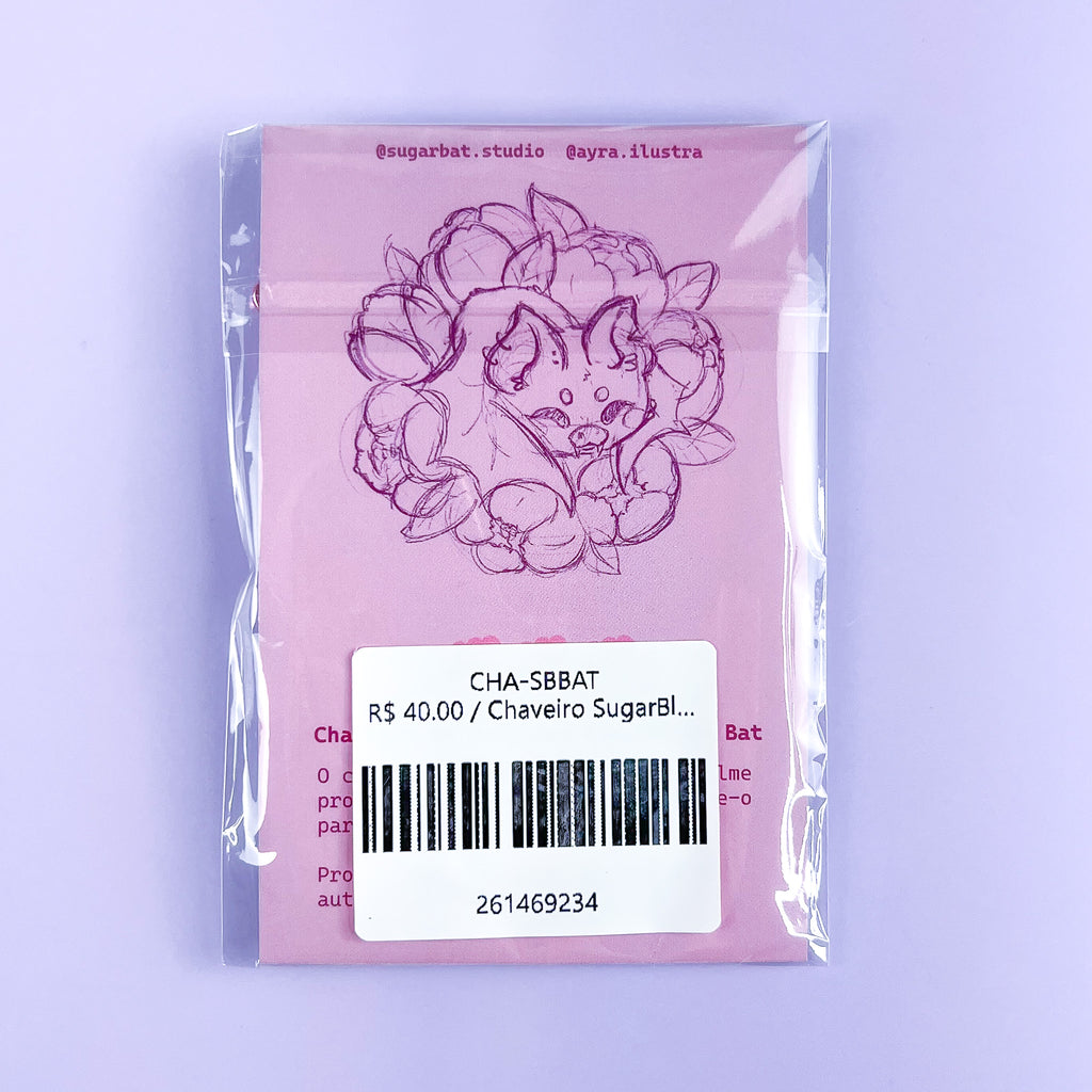 Chaveiro SugarBloom Bat