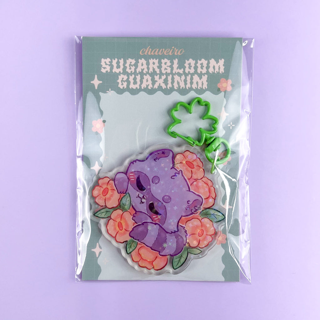 Chaveiro SugarBloom Guaxinim