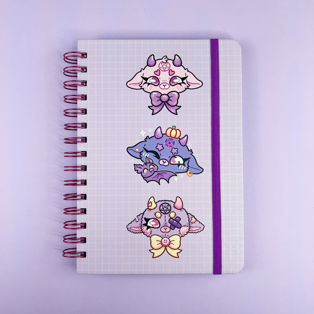 Stickerbook Baphomets Kawaii