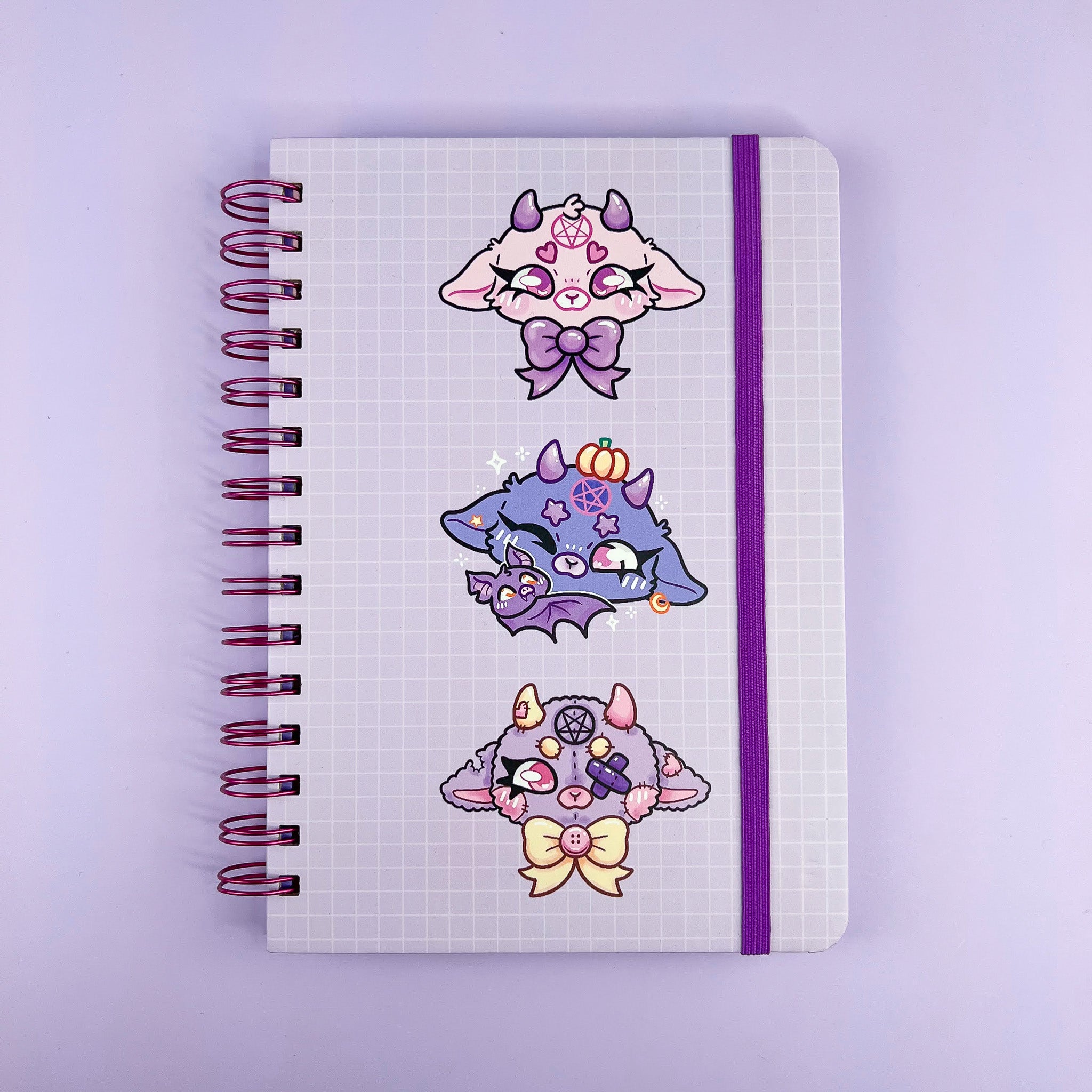 Stickerbook Baphomets Kawaii