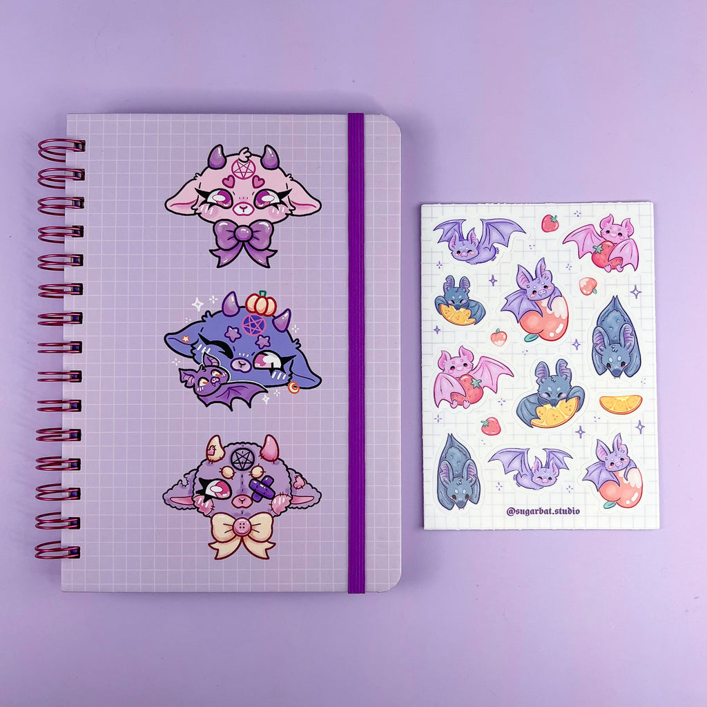 Stickerbook Baphomets Kawaii