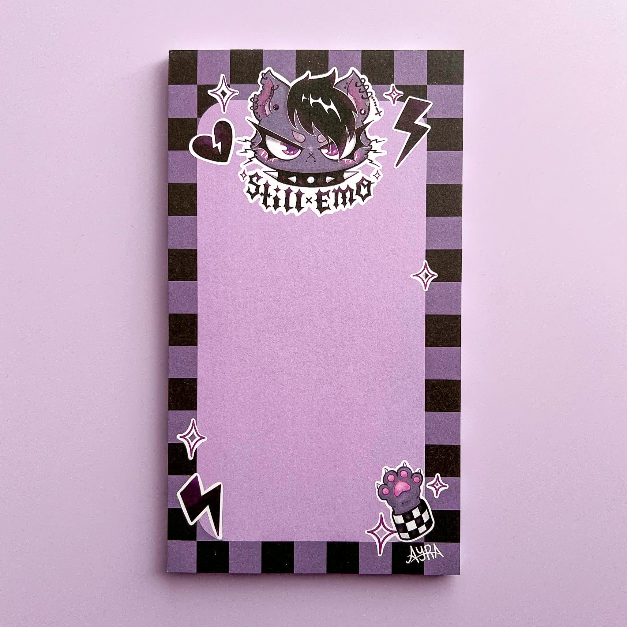 Blocos de notas Emo Club