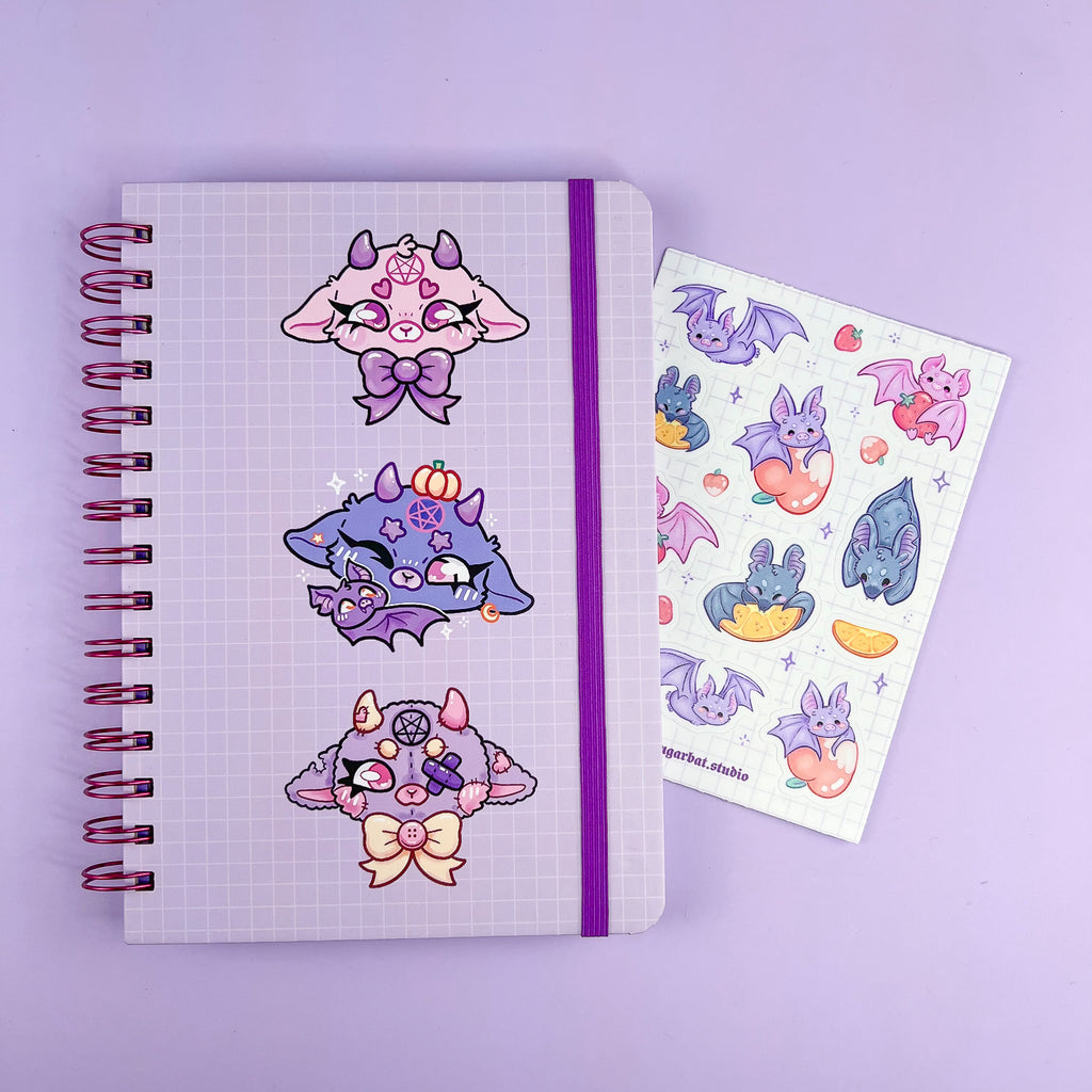 Stickerbook Baphomets Kawaii