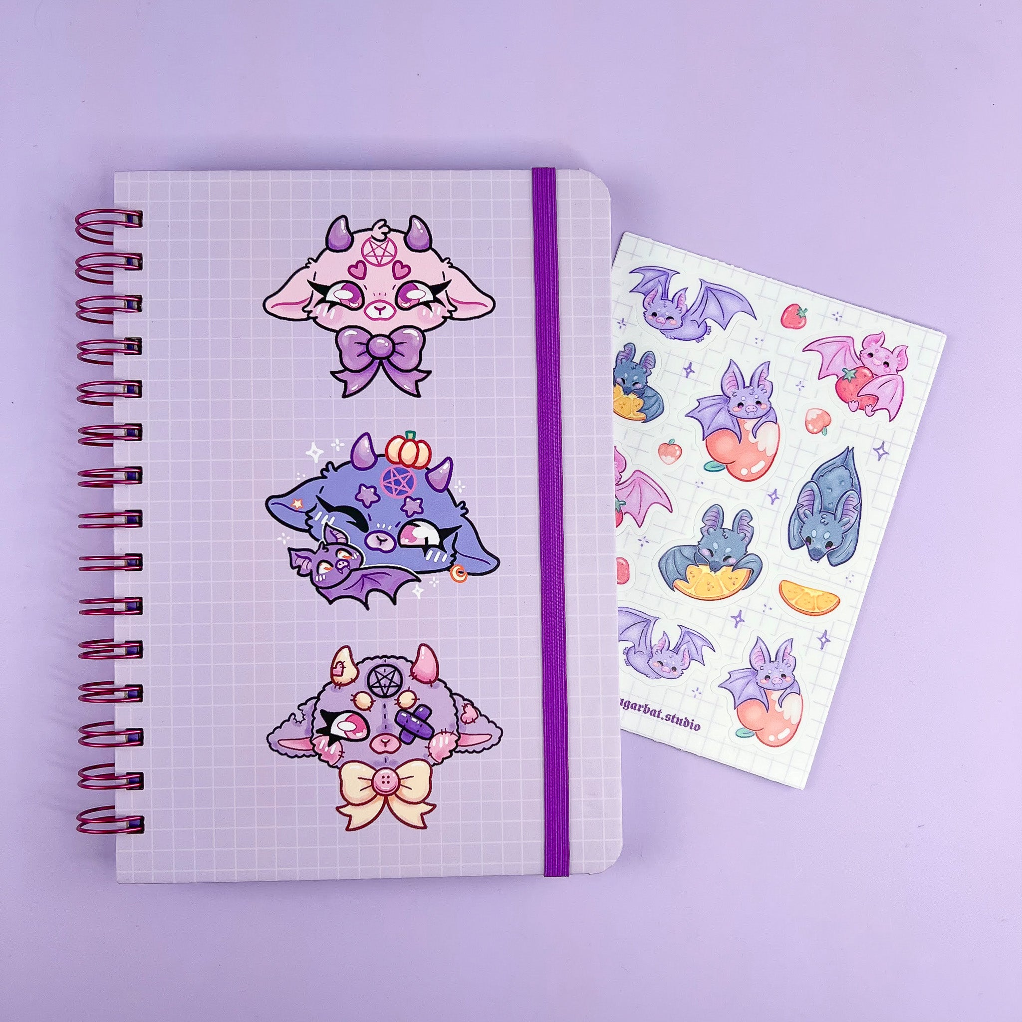 Stickerbook Baphomets Kawaii