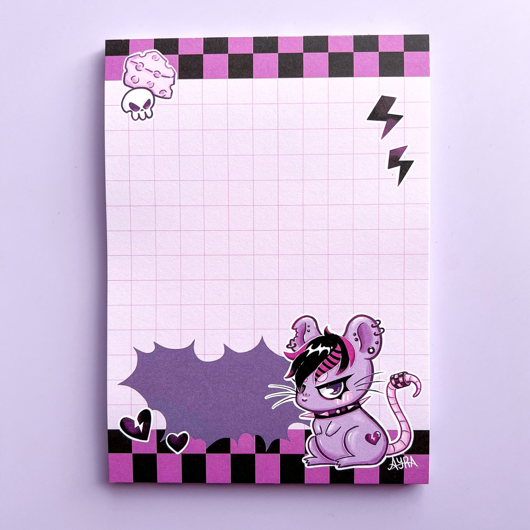 Blocos de notas Emo Club