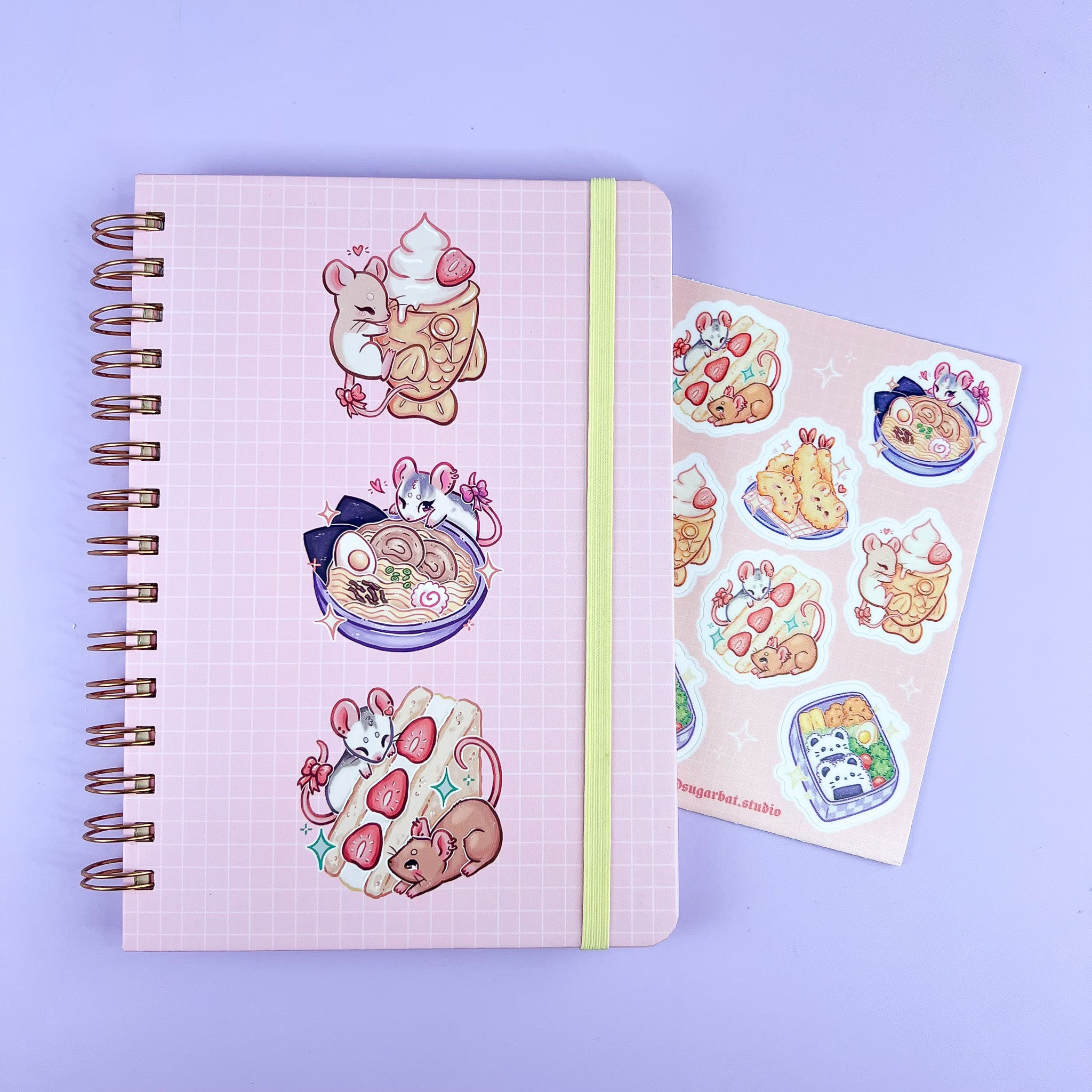 Stickerbook Ratinhos