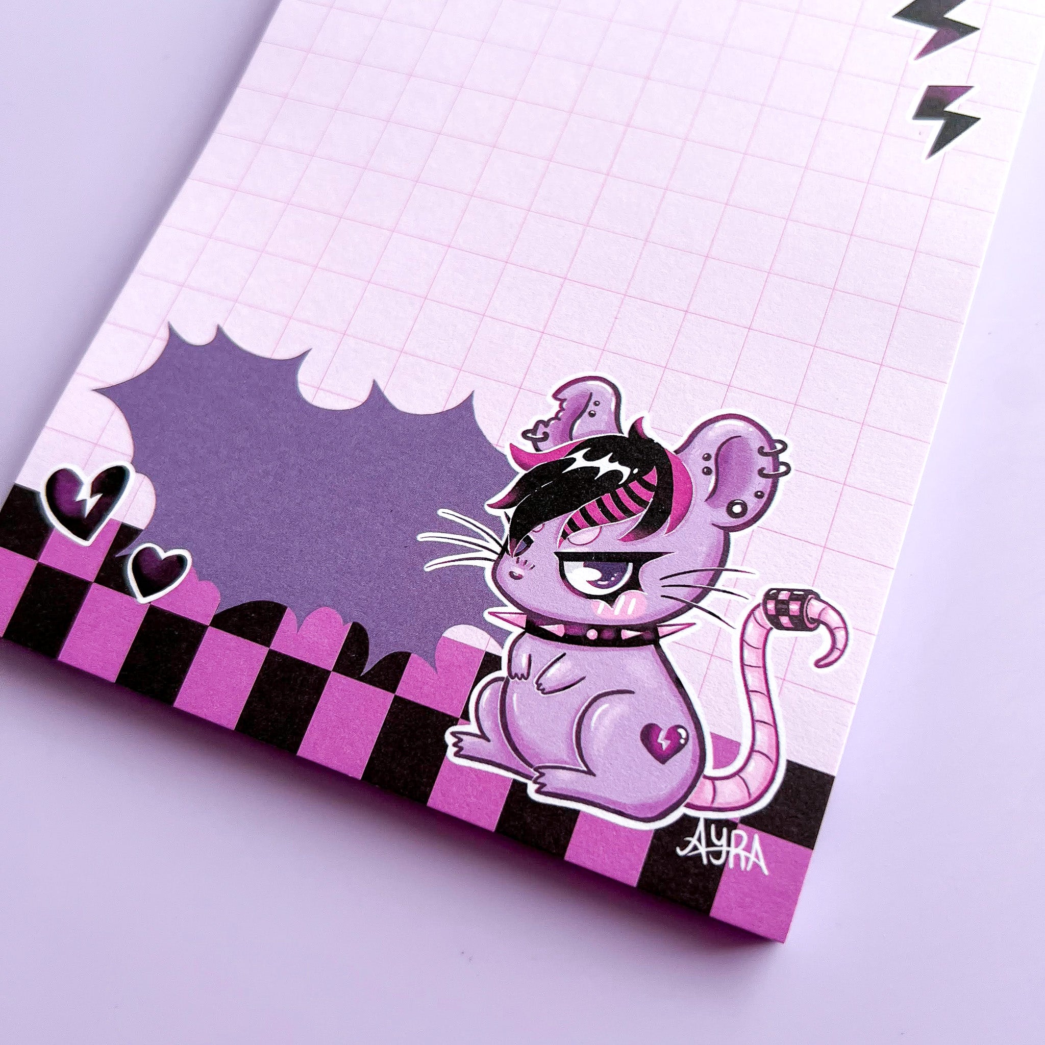 Blocos de notas Emo Club